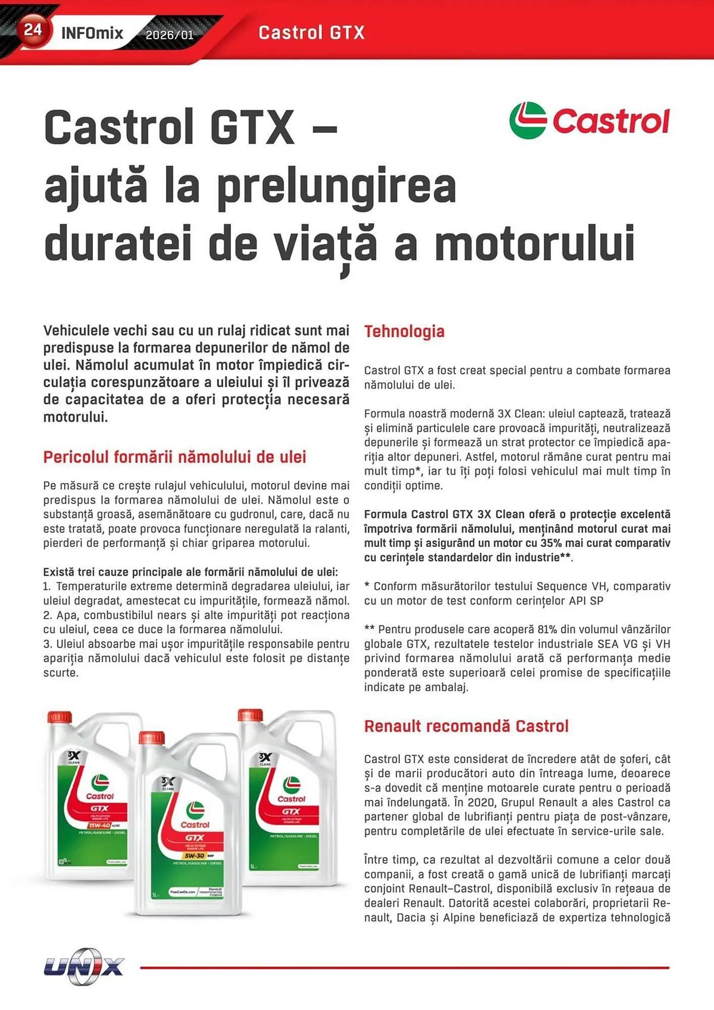 Catalog Catalog UNIX Auto de la 6 ianuarie până la 31 ianuarie 2026 - Revista Pagina 24