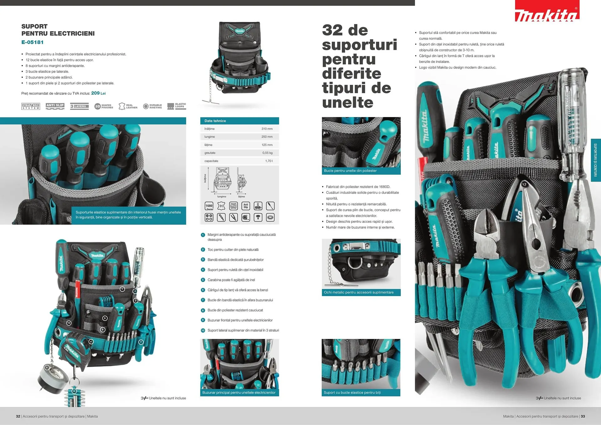 Catalog Makita catalog de la 27 iulie până la 31 decembrie 2023 - Revista Pagina 17