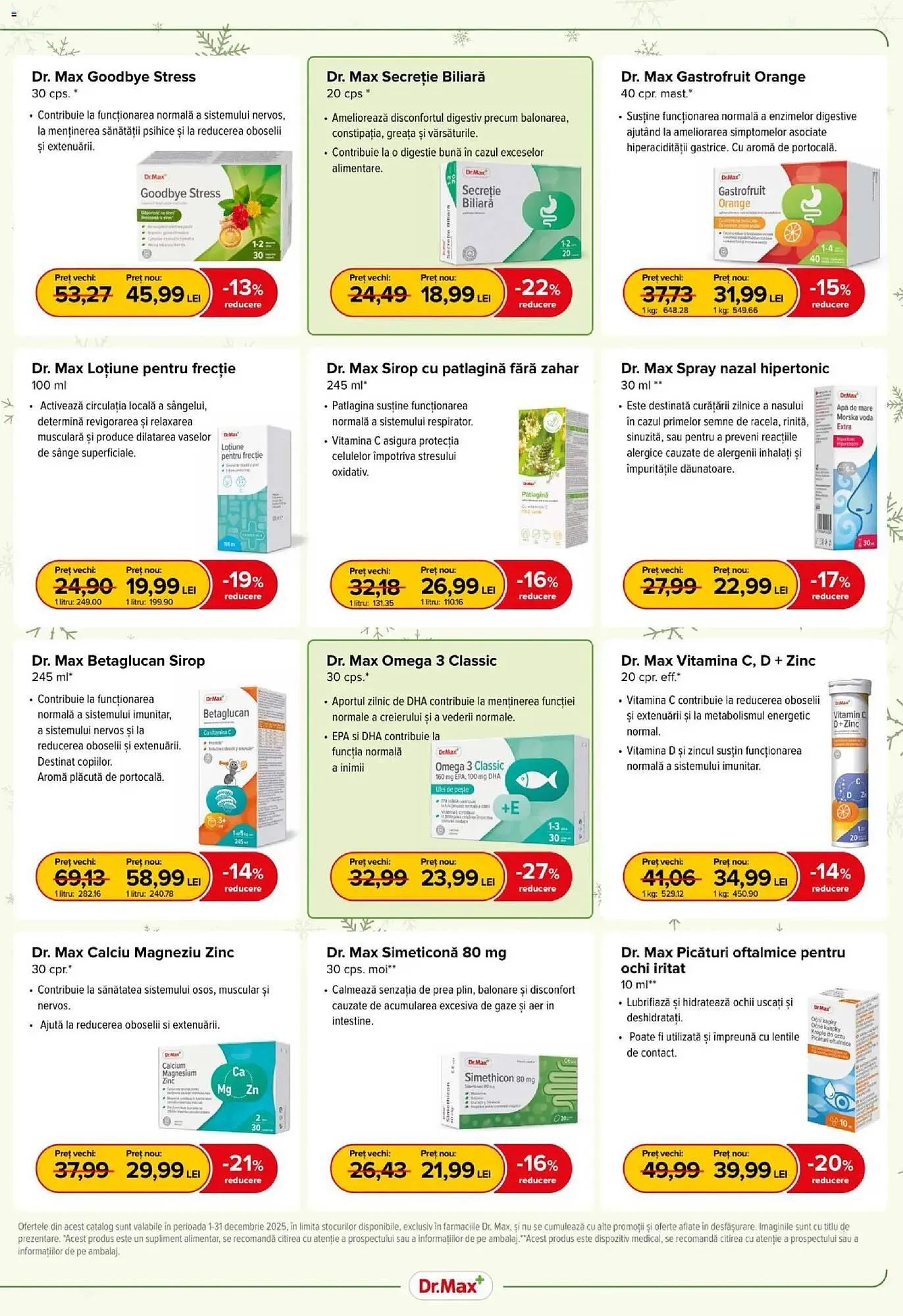 Catalog Catalog Dr.Max de la 30 noiembrie până la 31 decembrie 2025 - Revista Pagina 5