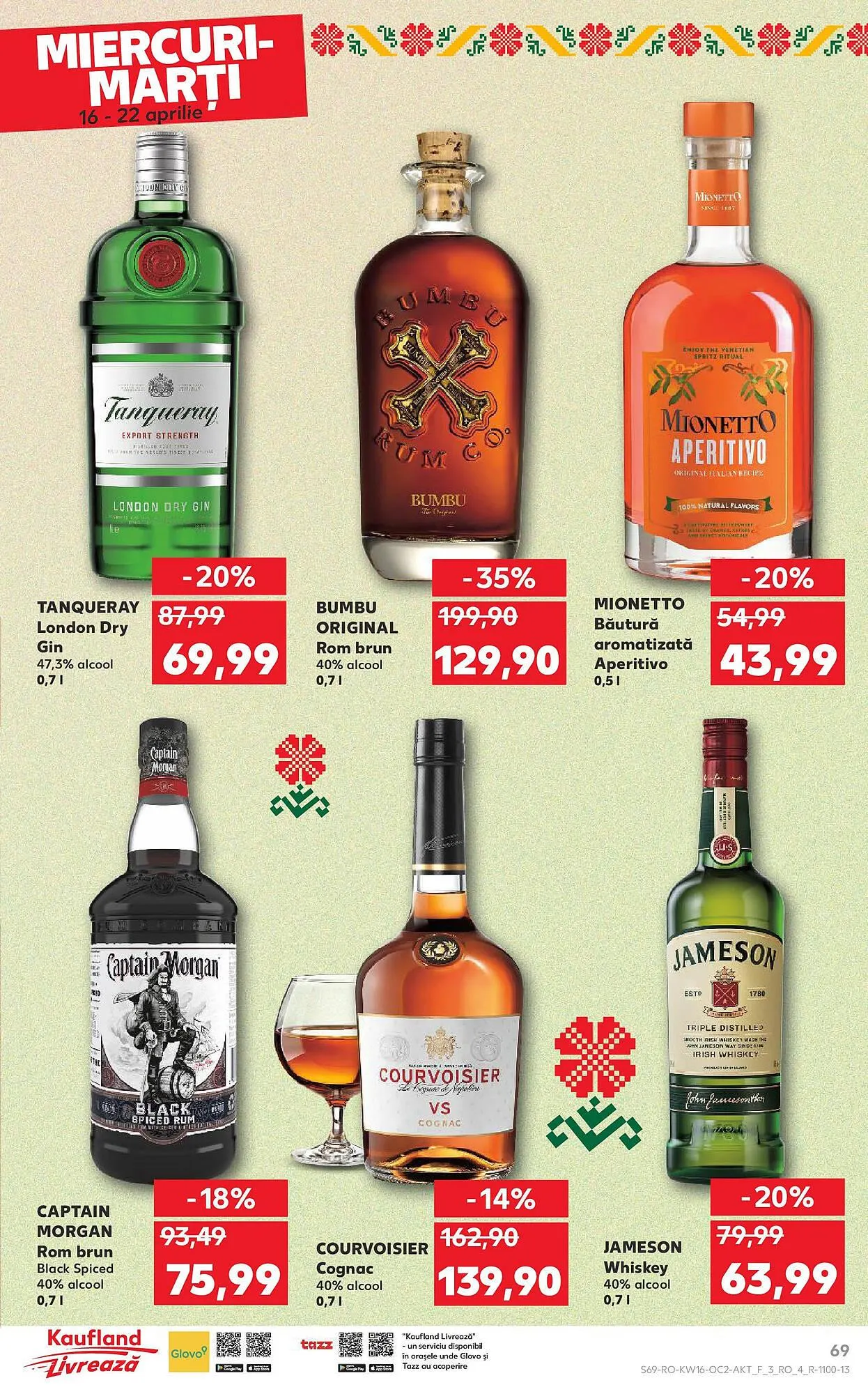 Catalog Catalog Kaufland de la 16 aprilie până la 22 aprilie 2025 - Revista Pagina 69