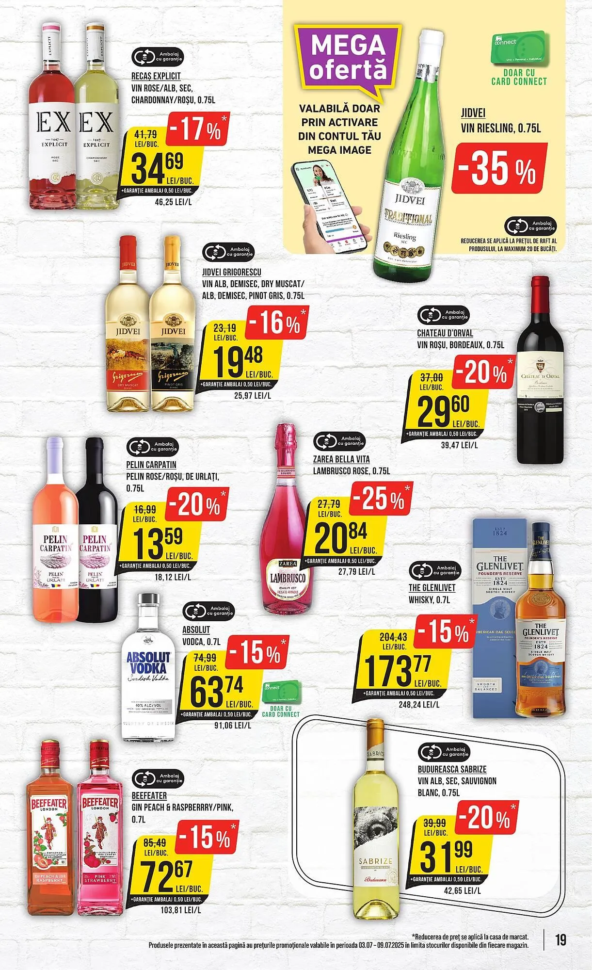 Catalog Catalog Mega Image de la 3 iulie până la 9 iulie 2025 - Revista Pagina 19