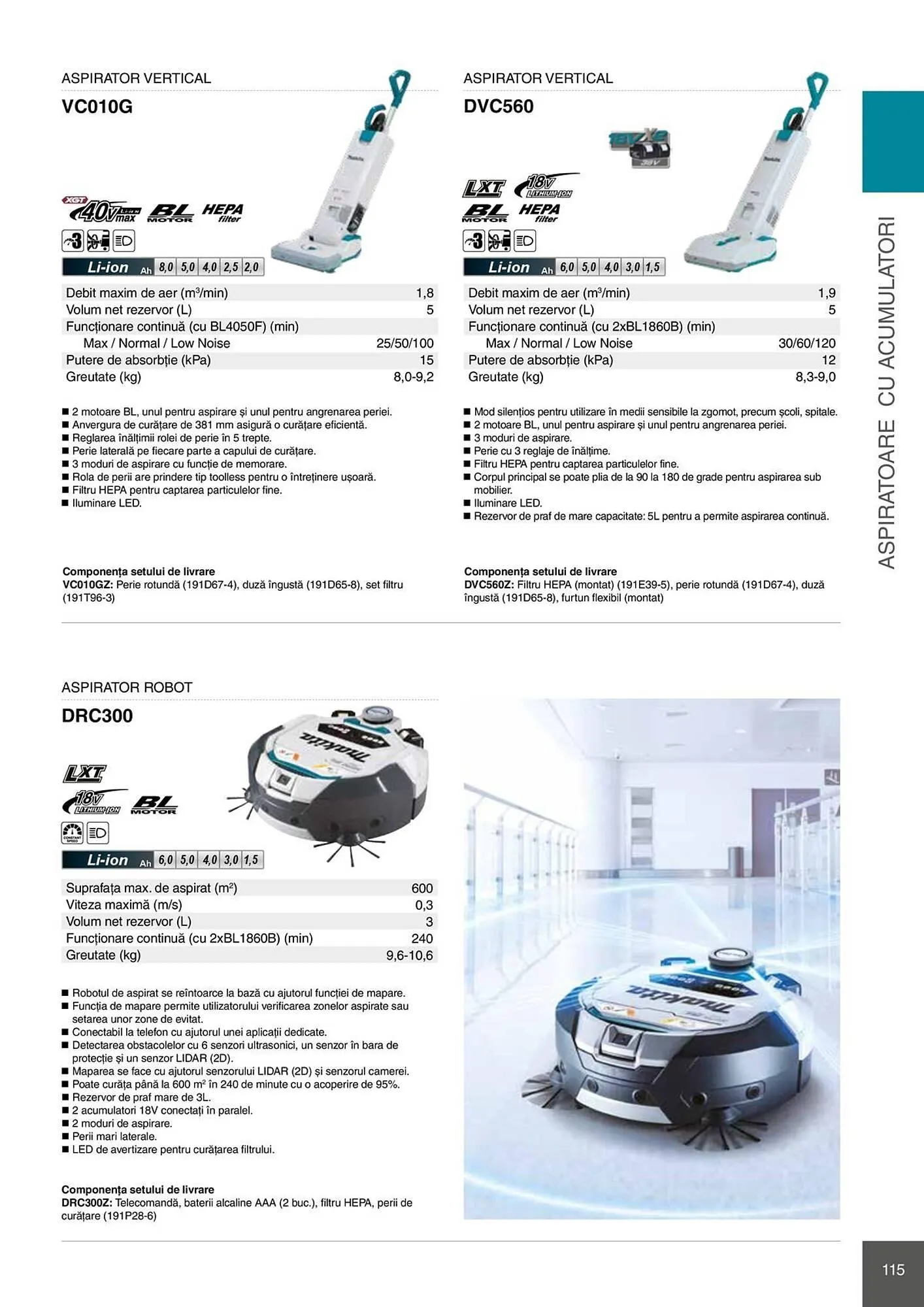 Catalog Catalog Makita de la 28 aprilie până la 31 decembrie 2026 - Revista Pagina 115