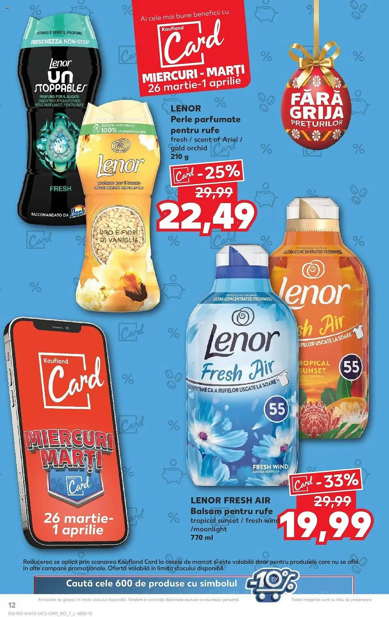 Catalog Catalog Kaufland de la 26 martie până la 1 aprilie 2025 - Revista Pagina 12