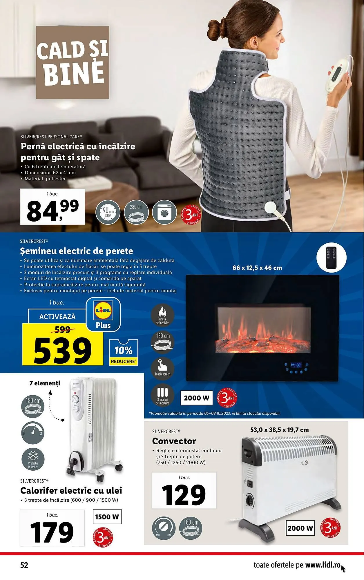 Catalog Lidl catalog de la 2 octombrie până la 8 octombrie 2023 - Revista Pagina 52