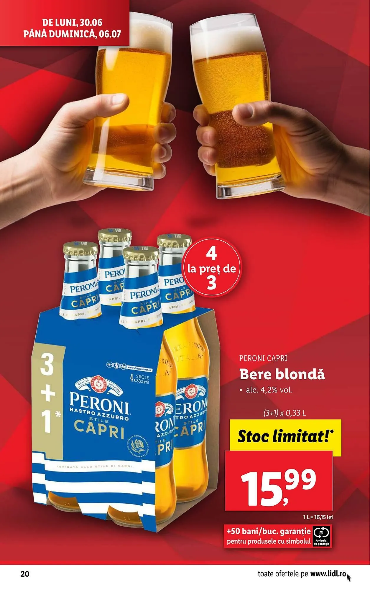 Catalog Catalog Lidl de la 30 iunie până la 6 iulie 2025 - Revista Pagina 20