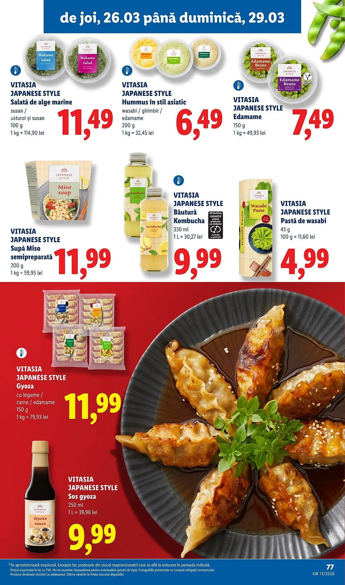 Catalog Catalog Lidl de la 23 martie până la 29 martie 2026 - Revista Pagina 77