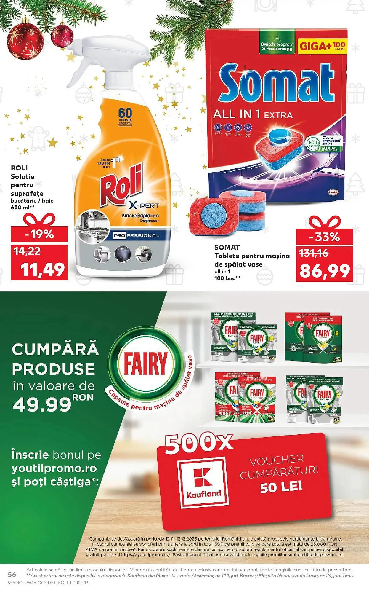 Catalog Catalog Kaufland de la 12 noiembrie până la 18 noiembrie 2025 - Revista Pagina 56