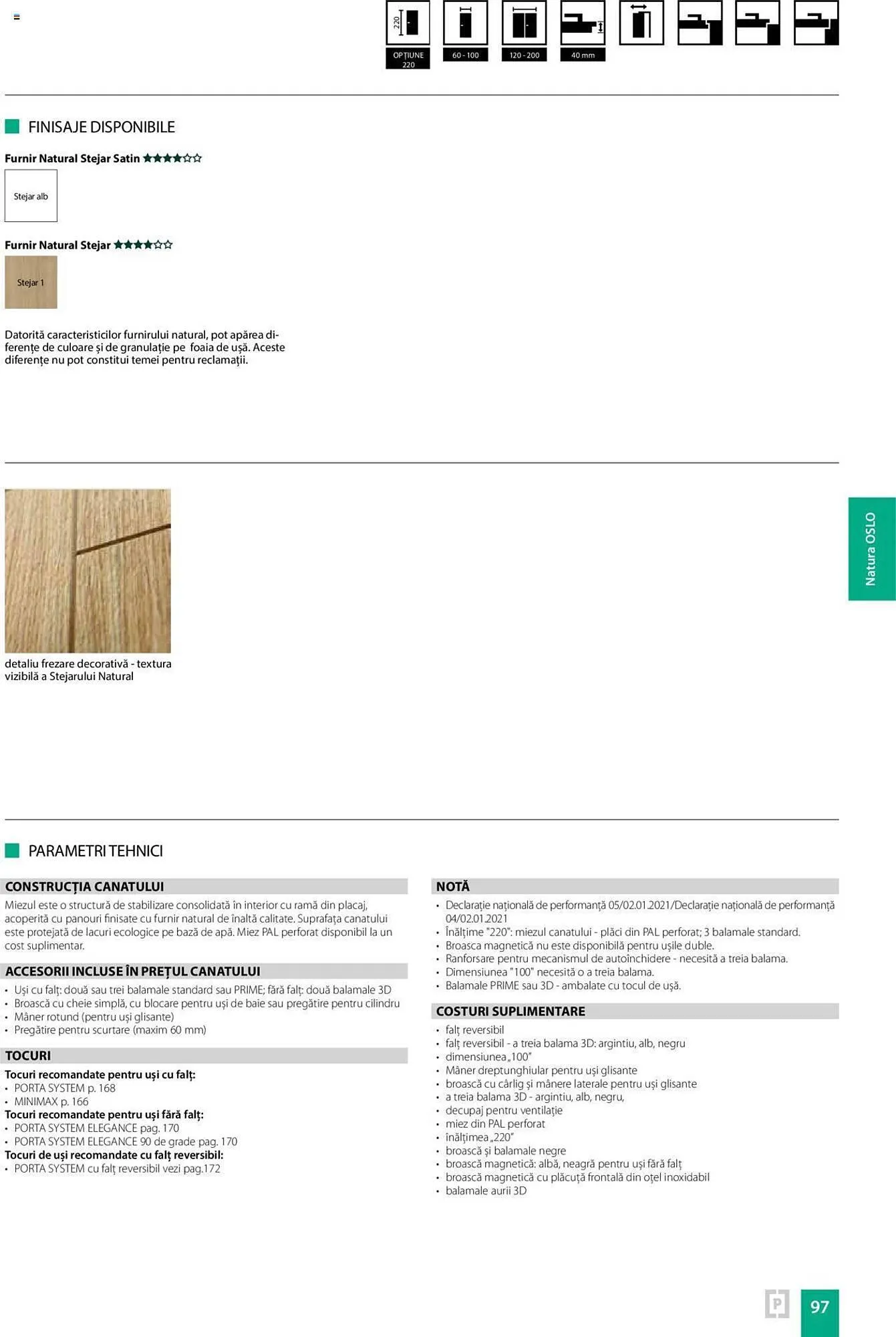 Catalog Сatalog Proges de la 13 septembrie până la 31 decembrie 2024 - Revista Pagina 97