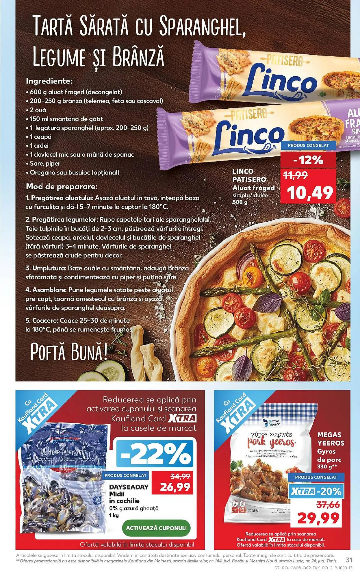 Catalog Catalog Kaufland de la 18 februarie până la 24 februarie 2026 - Revista Pagina 31