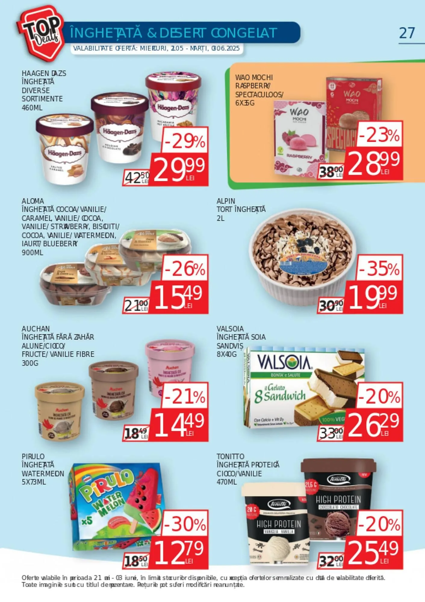 Catalog Catalog Auchan de la 21 mai până la 3 iunie 2025 - Revista Pagina 26