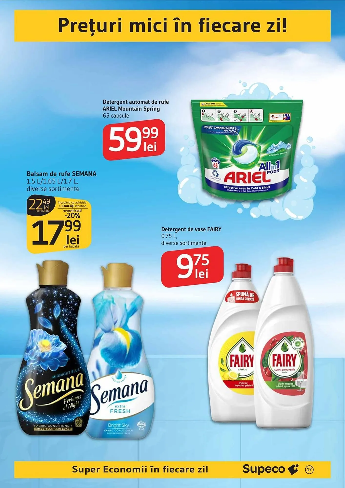 Catalog Catalog Supeco de la 7 august până la 20 august 2025 - Revista Pagina 17