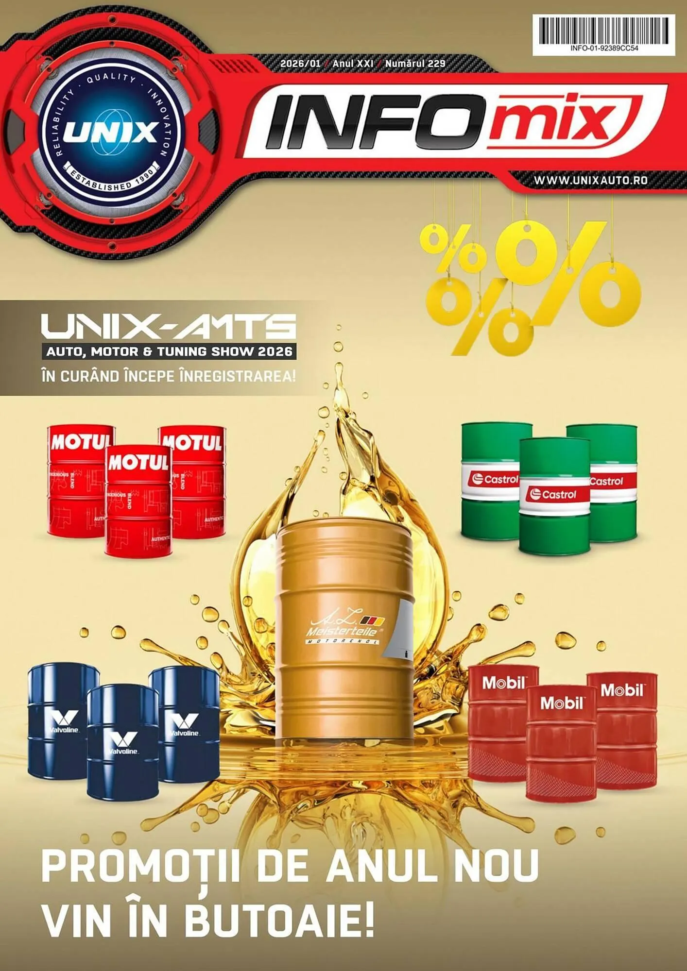 Catalog Catalog UNIX Auto de la 6 ianuarie până la 31 ianuarie 2026 - Revista Pagina 1