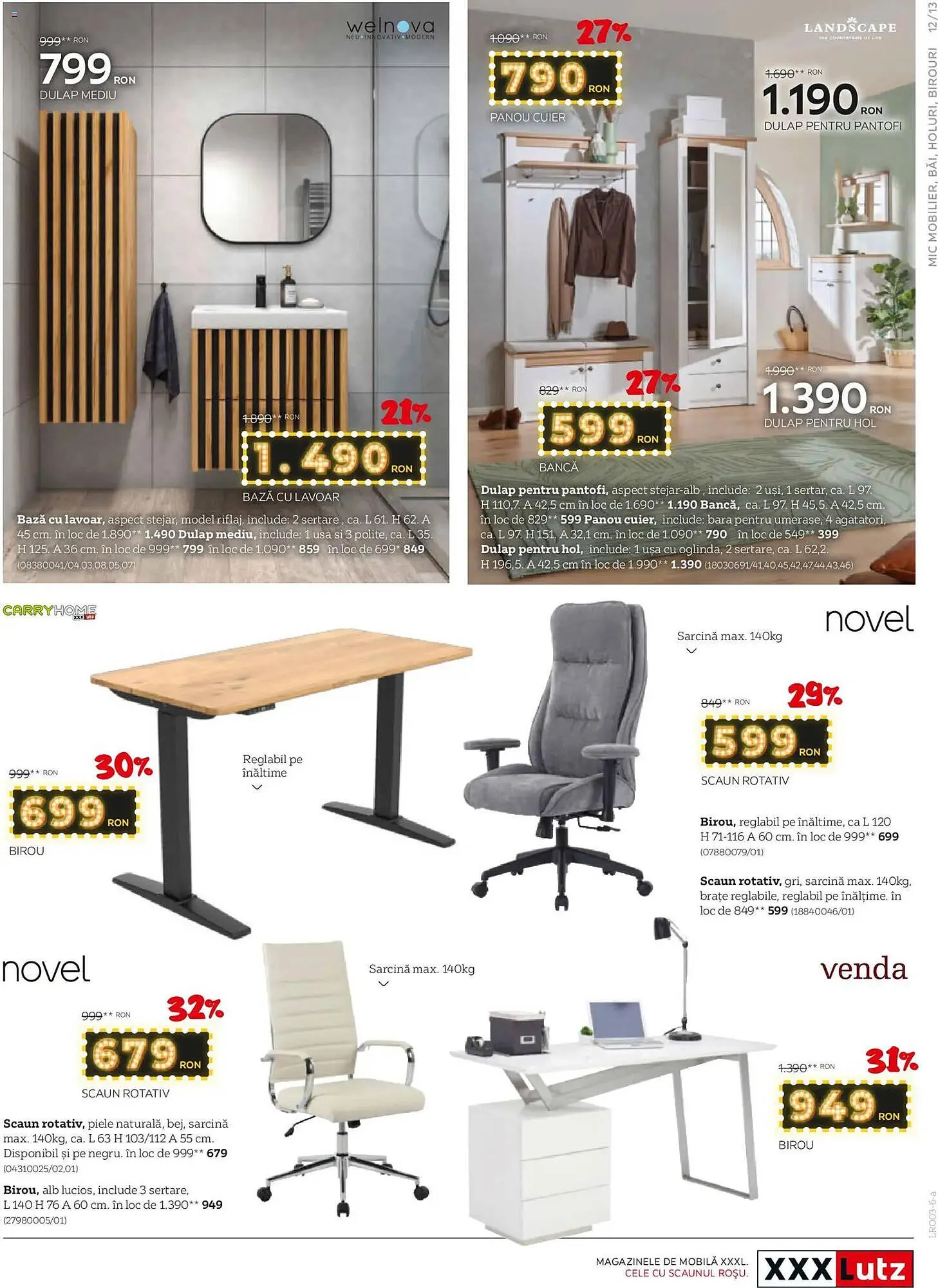 Catalog Catalog XXXLutz de la 1 martie până la 29 martie 2026 - Revista Pagina 13