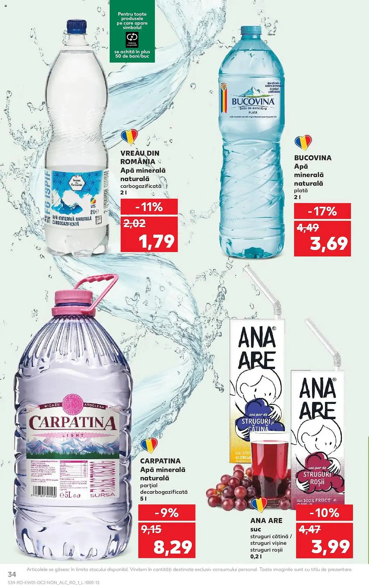 Catalog Catalog Kaufland de la 31 decembrie până la 6 ianuarie 2026 - Revista Pagina 34
