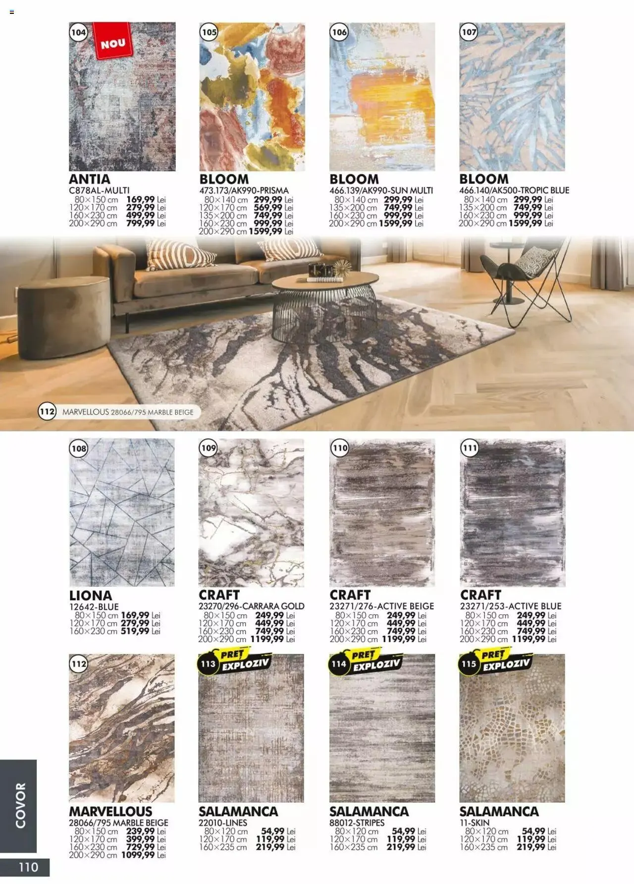 Catalog Diego catalog - Primăvară/vară de la 1 aprilie până la 31 decembrie 2024 - Revista Pagina 110