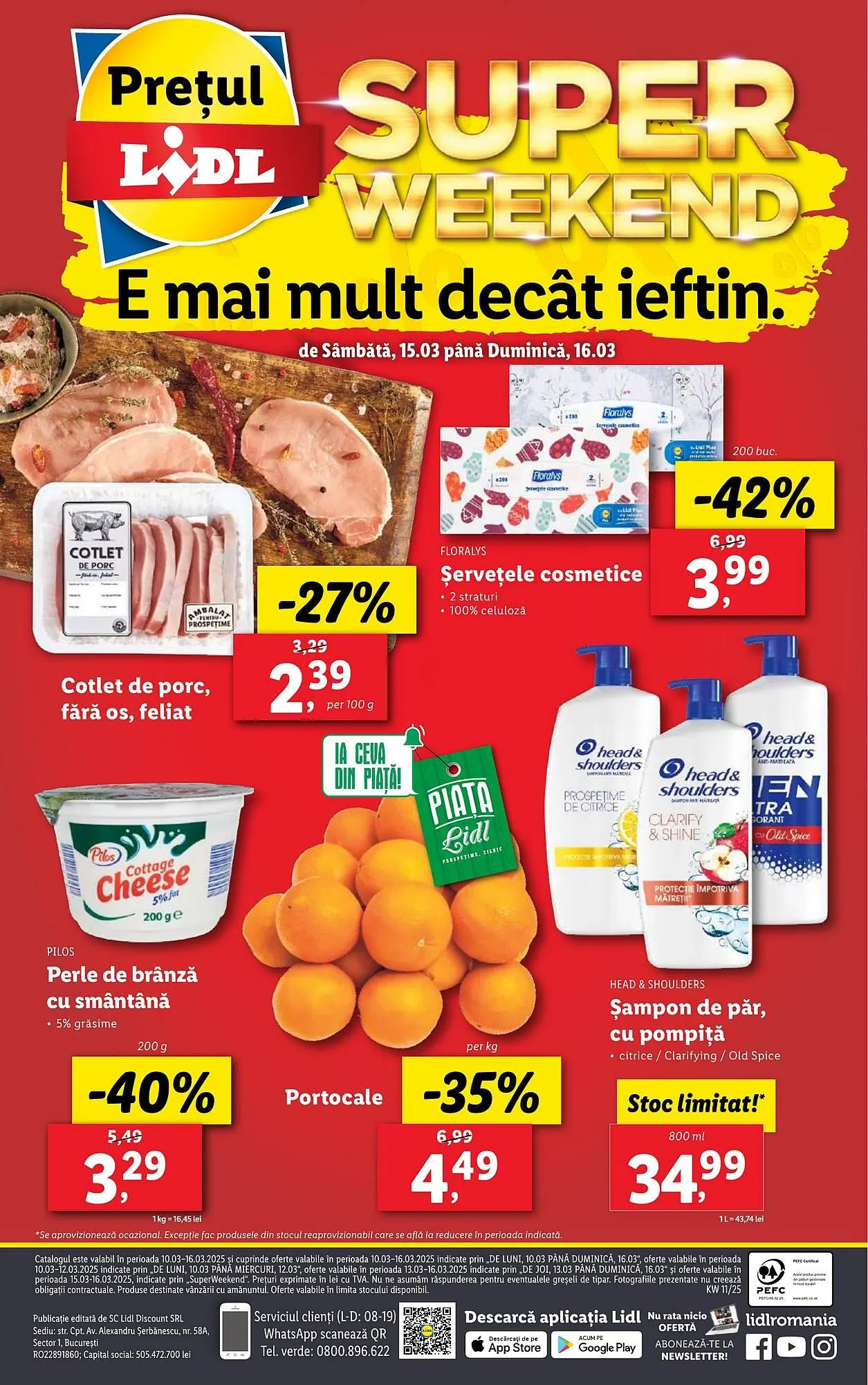 Catalog Catalog Lidl de la 10 martie până la 16 martie 2025 - Revista Pagina 86