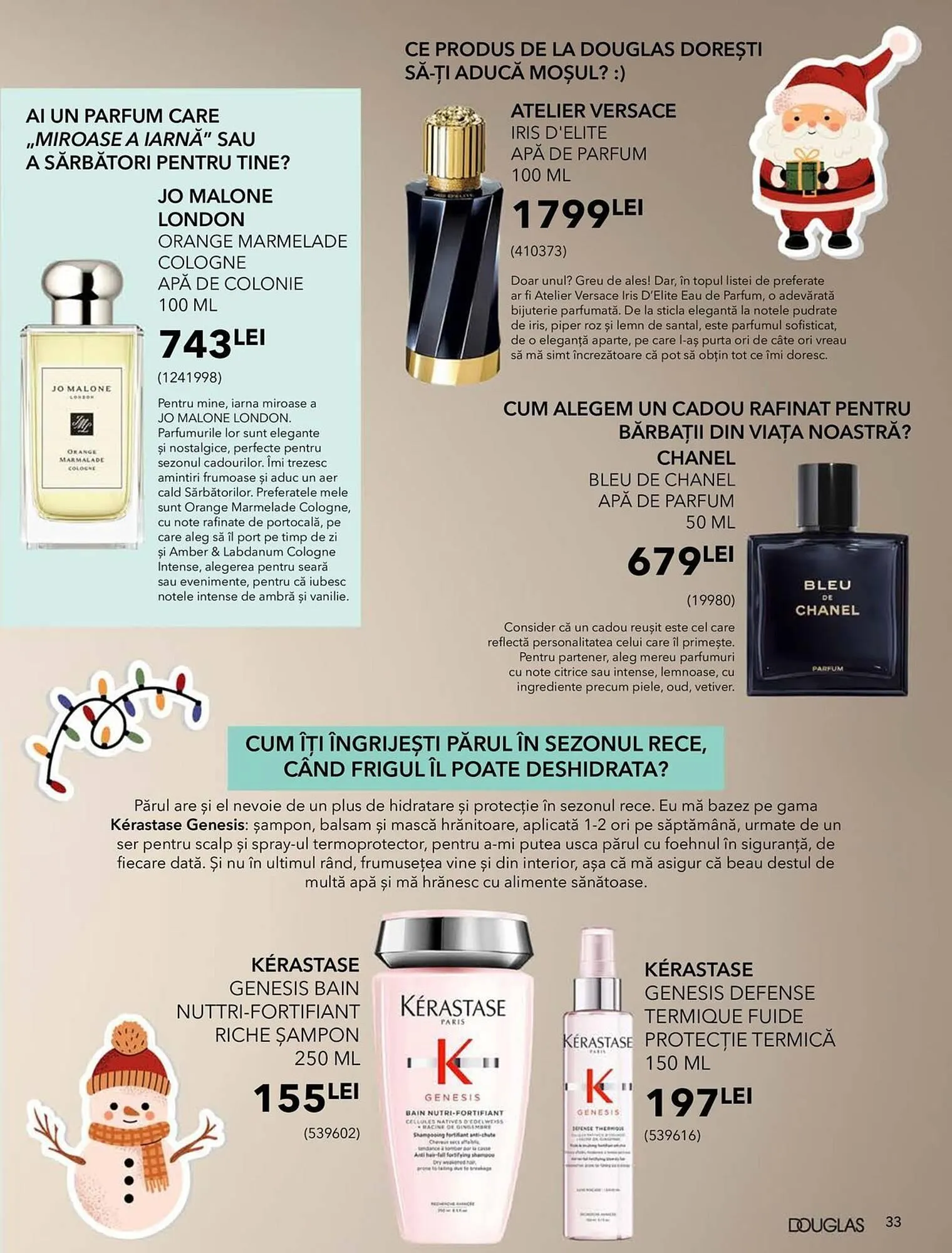 Catalog Magazine Douglas de la 2 decembrie până la 5 ianuarie 2026 - Revista Pagina 33