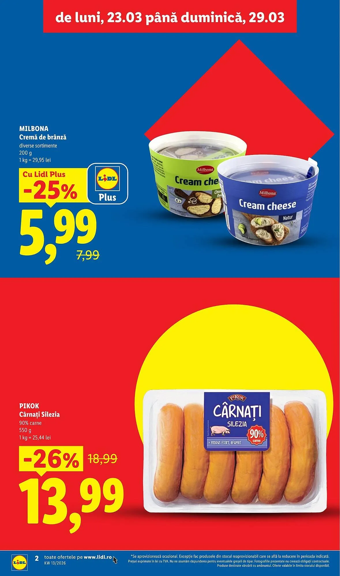 Catalog Catalog Lidl de la 23 martie până la 29 martie 2026 - Revista Pagina 2