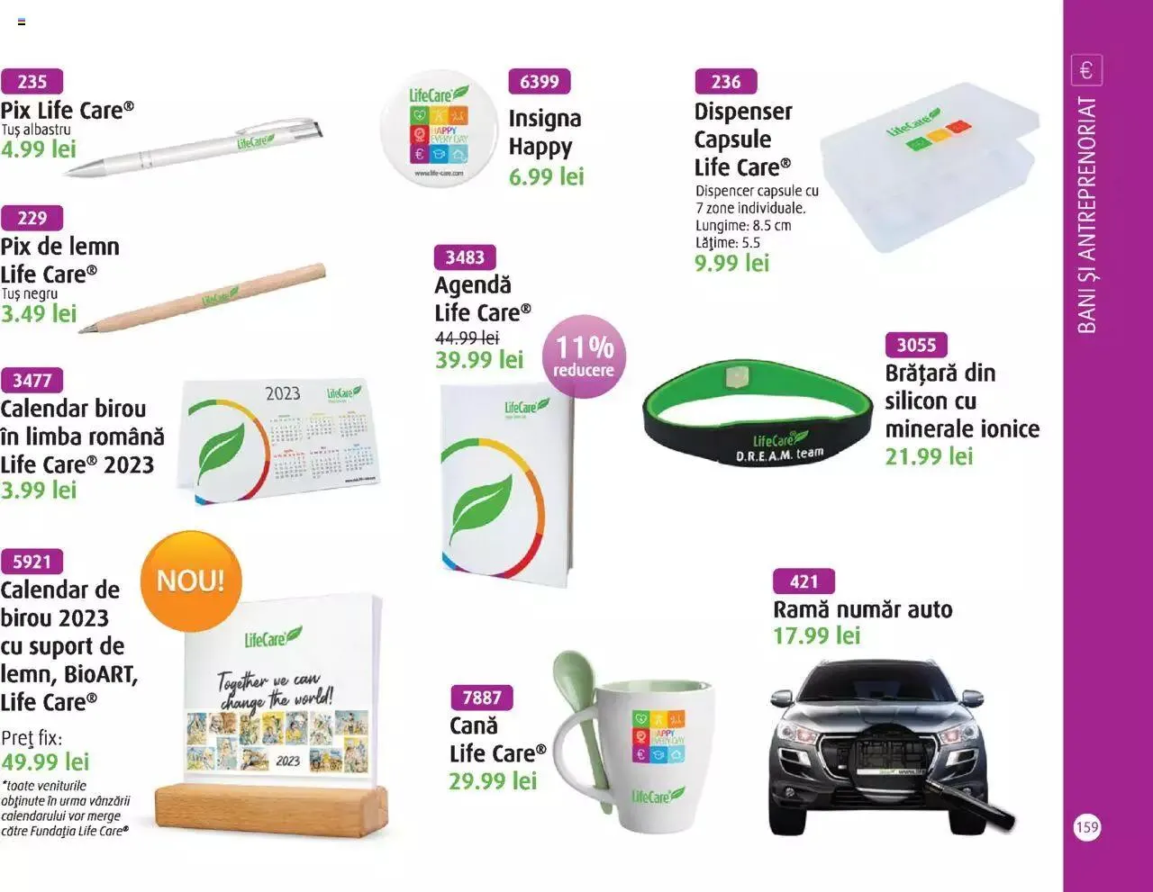 Catalog Catalog Life Care primavara-vara 2023 de la 1 martie până la 31 decembrie 2023 - Revista Pagina 161