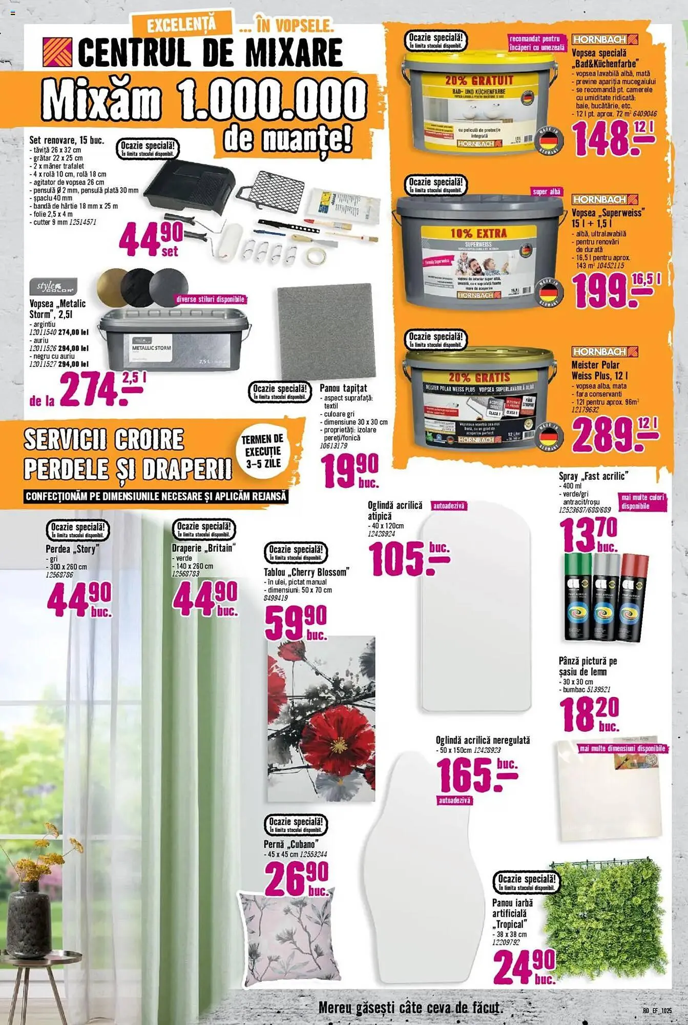 Catalog Magazine Hornbach de la 1 octombrie până la 31 octombrie 2025 - Revista Pagina 4