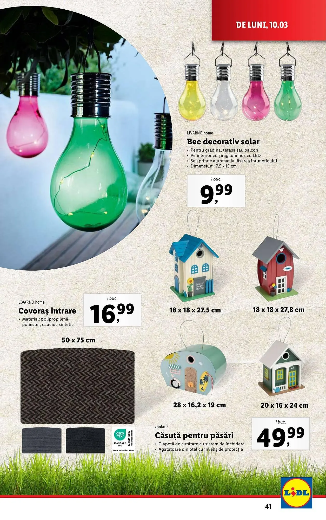 Catalog Catalog Lidl de la 10 martie până la 16 martie 2025 - Revista Pagina 41