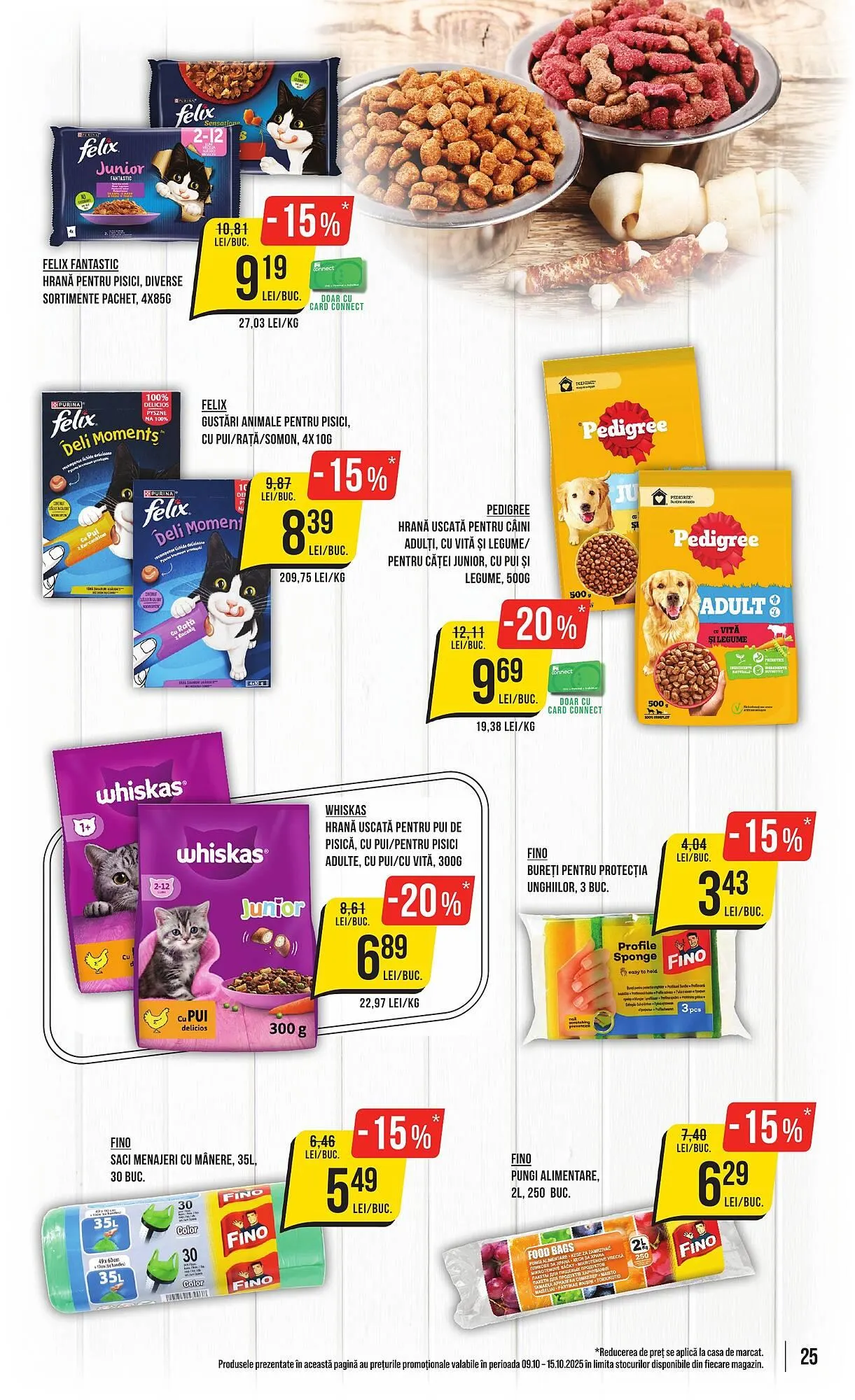 Catalog Catalog Mega Image de la 9 octombrie până la 15 octombrie 2025 - Revista Pagina 25