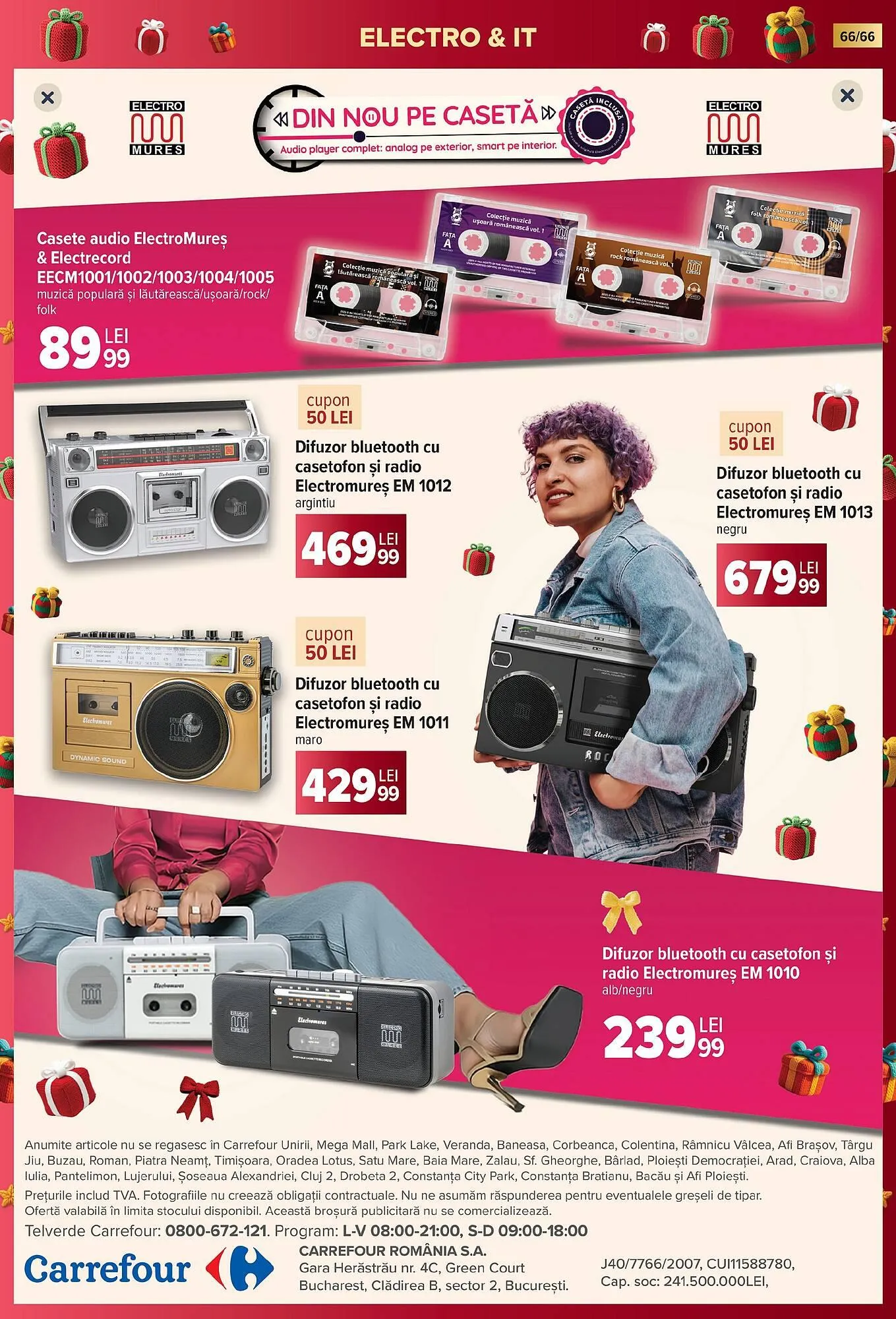 Catalog Catalog Carrefour de la 19 noiembrie până la 7 ianuarie 2026 - Revista Pagina 66