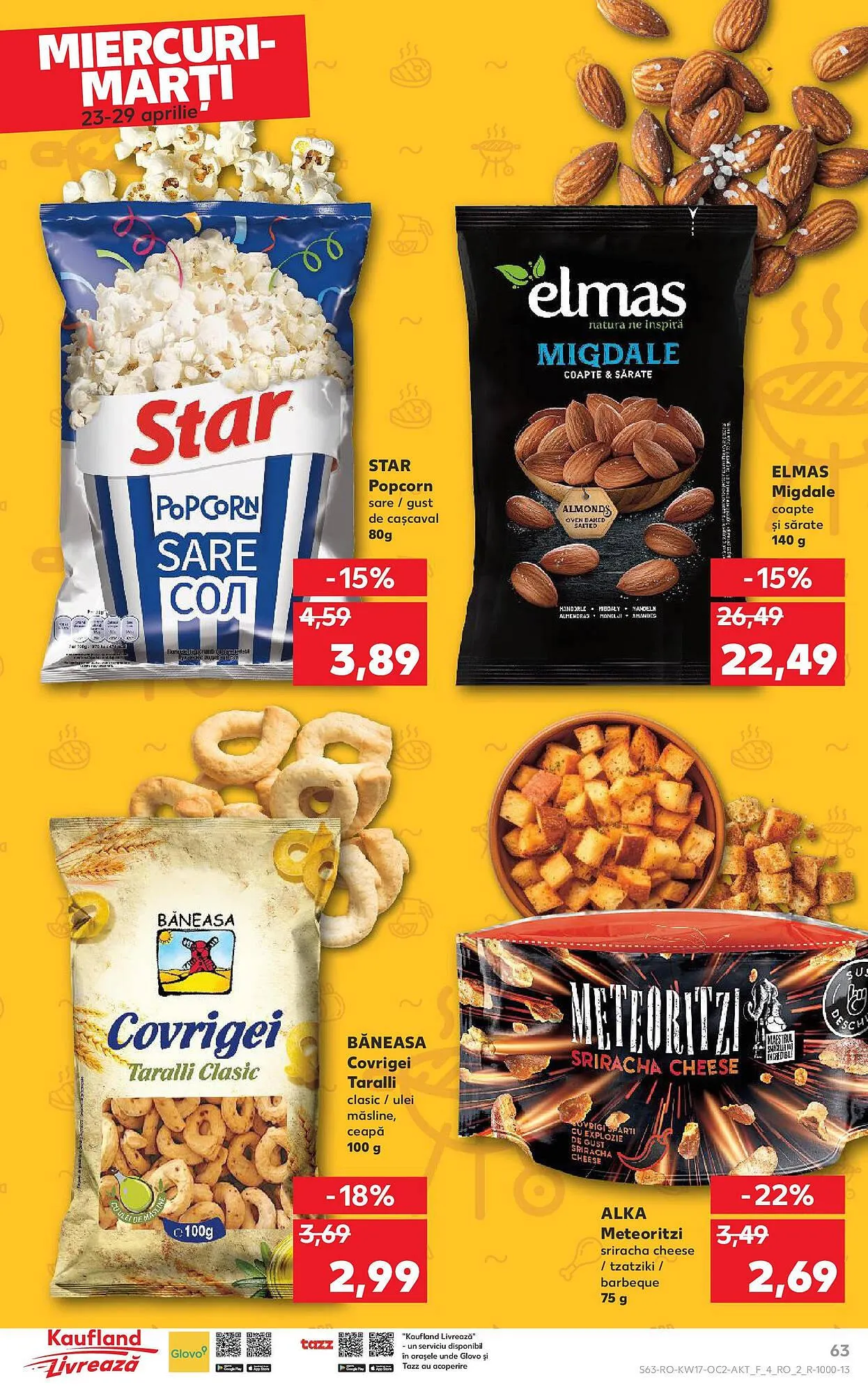 Catalog Catalog Kaufland de la 23 aprilie până la 29 aprilie 2025 - Revista Pagina 63