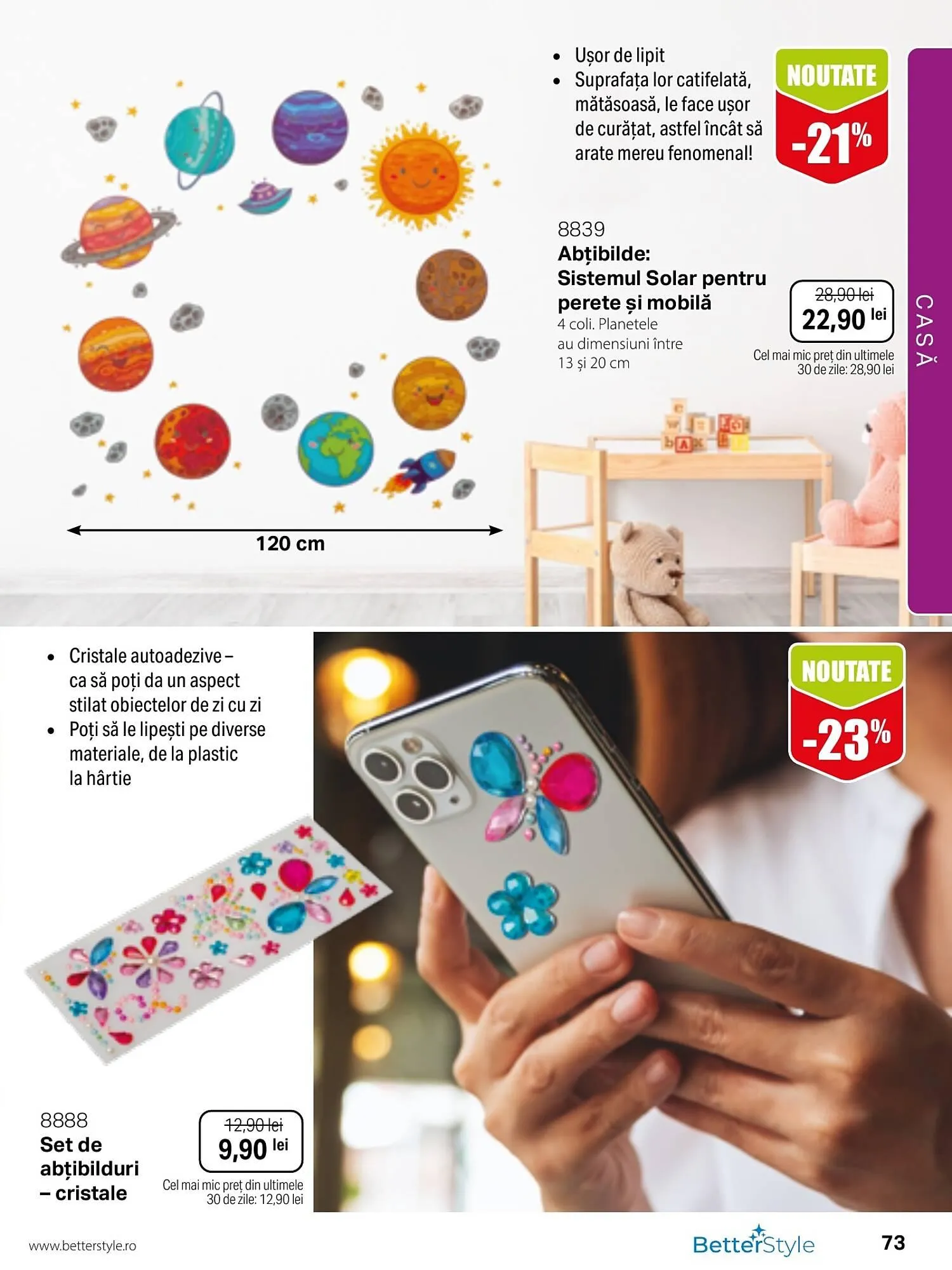 Catalog Catalog BetterStyle de la 1 august până la 31 august 2024 - Revista Pagina 73