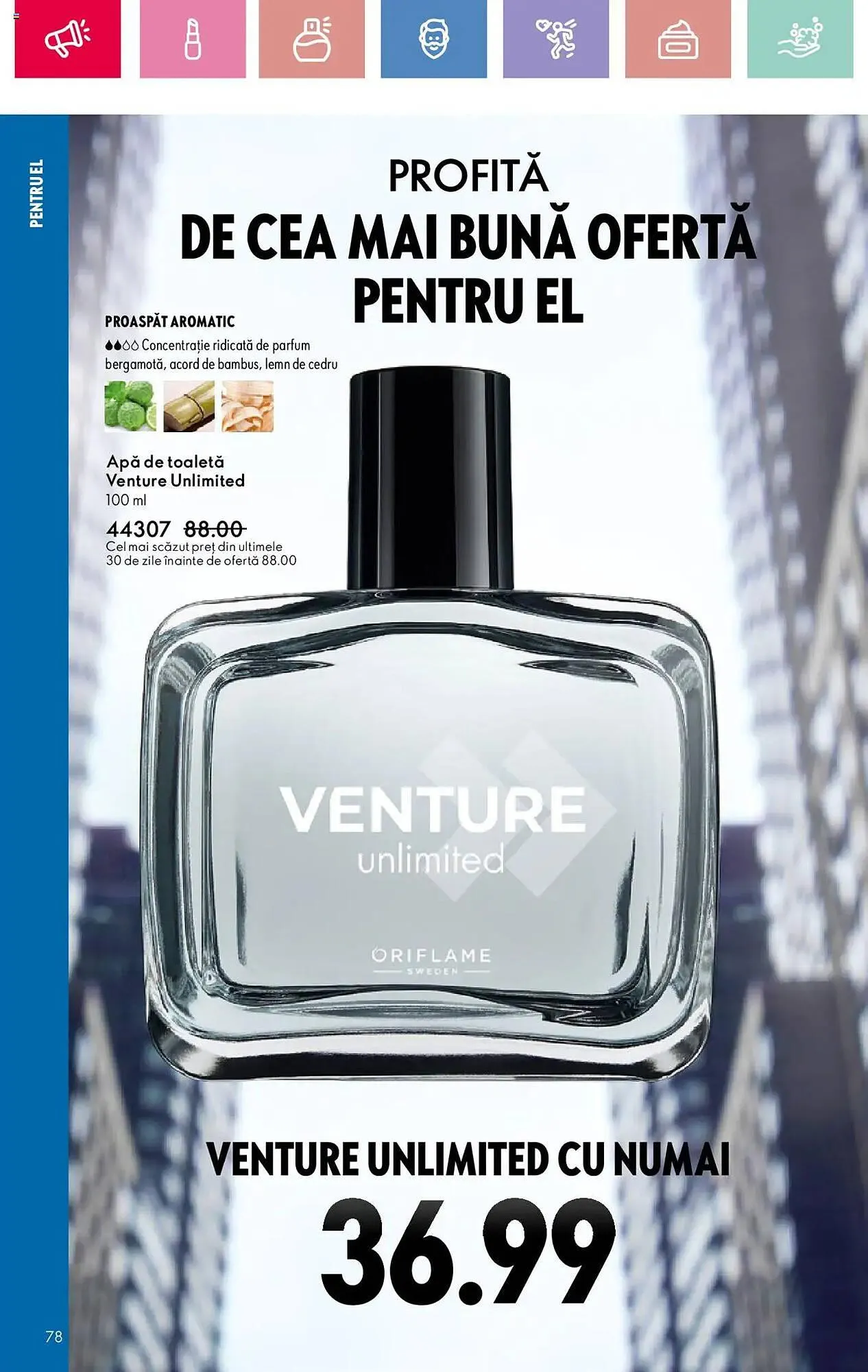 Catalog Catalog Oriflame de la 2 martie până la 22 martie 2025 - Revista Pagina 78