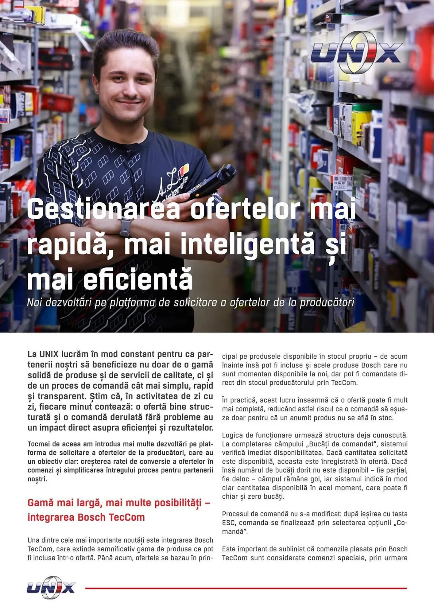 Catalog Catalog UNIX Auto de la 1 aprilie până la 30 aprilie 2026 - Revista Pagina 4