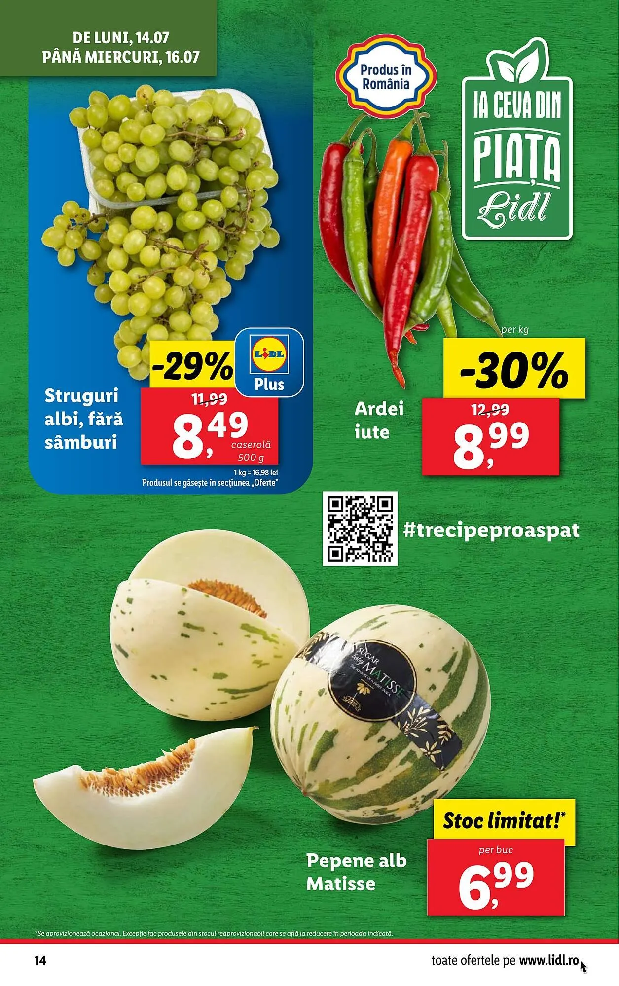 Catalog Catalog Lidl de la 14 iulie până la 20 iulie 2025 - Revista Pagina 14