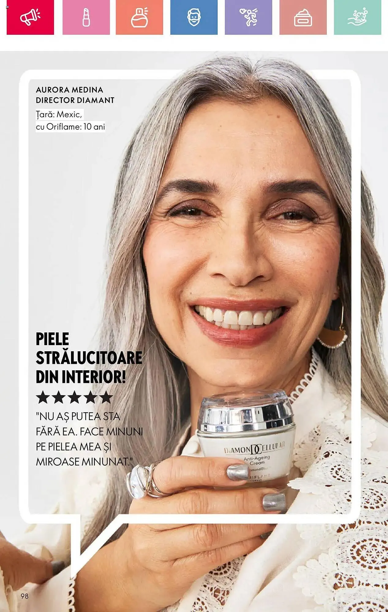 Catalog Catalog Oriflame de la 25 mai până la 14 iunie 2025 - Revista Pagina 98