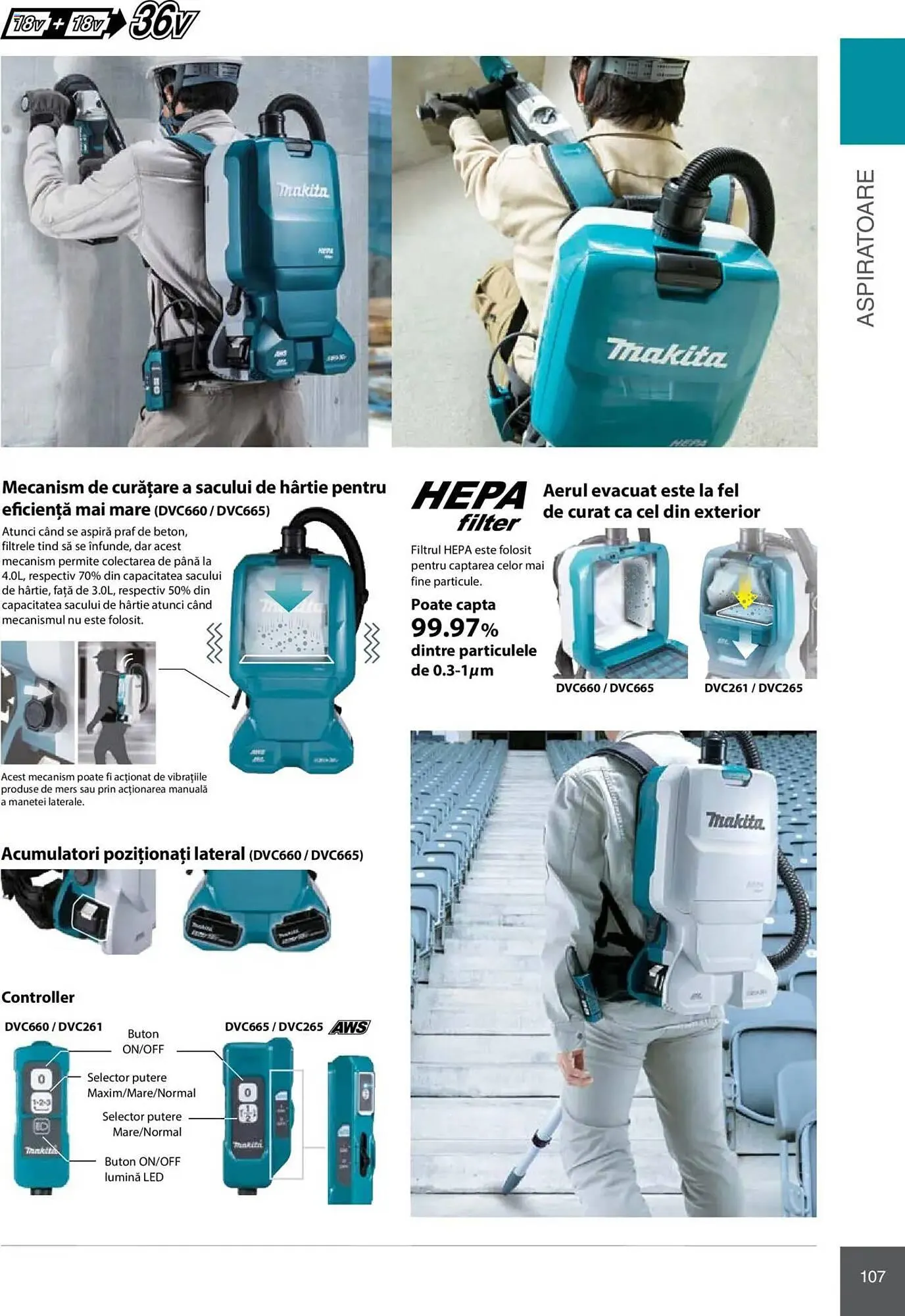 Catalog Catalog Makita de la 8 ianuarie până la 31 decembrie 2025 - Revista Pagina 107