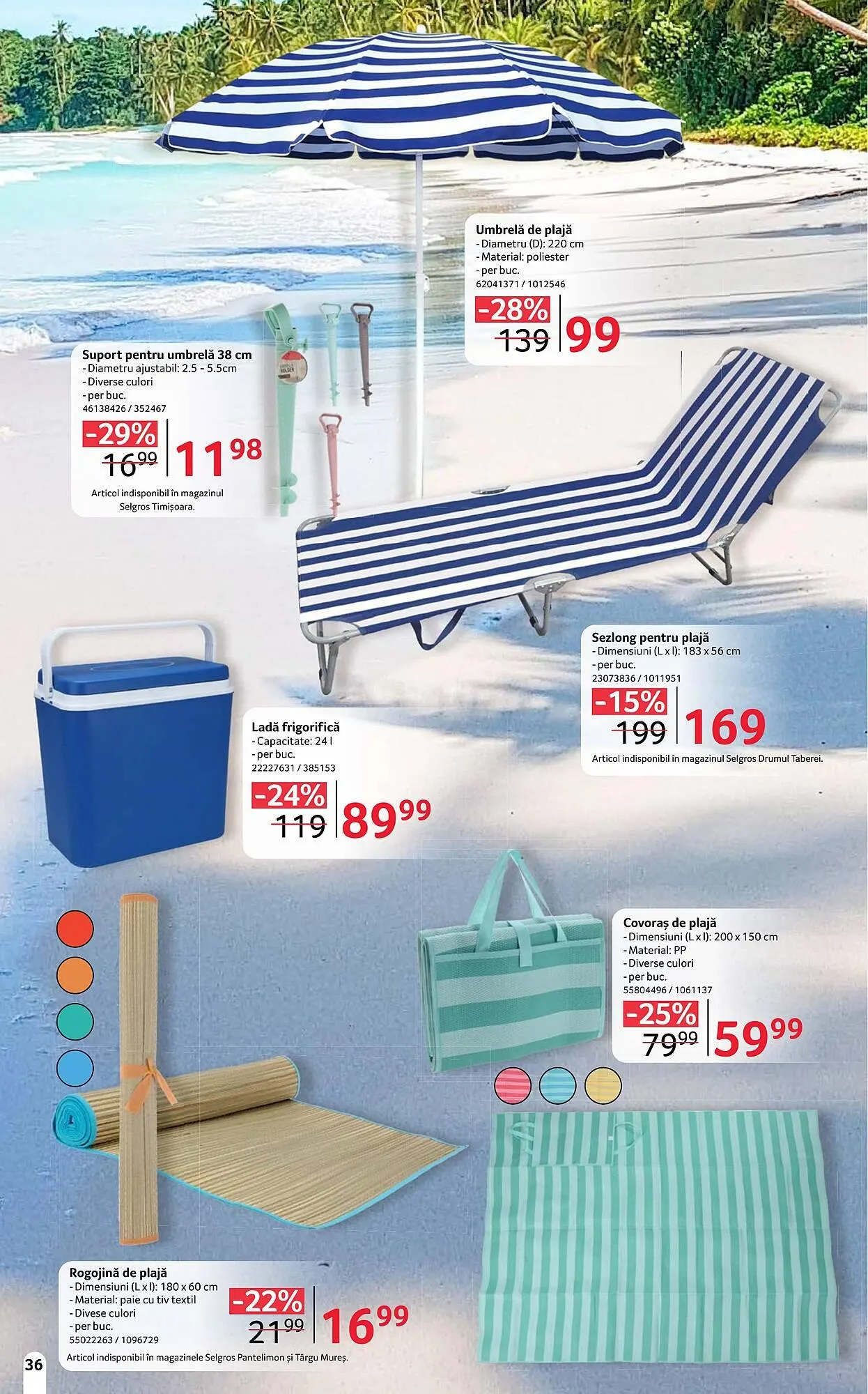 Catalog Catalog Selgros de la 13 iunie până la 10 iulie 2025 - Revista Pagina 36