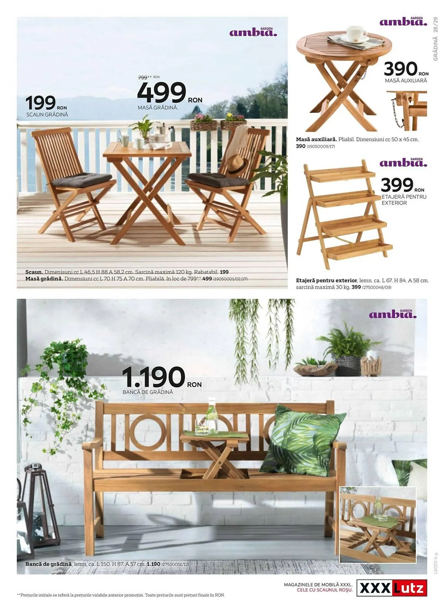 Catalog Catalog XXXLutz de la 10 martie până la 30 septembrie 2025 - Revista Pagina 29