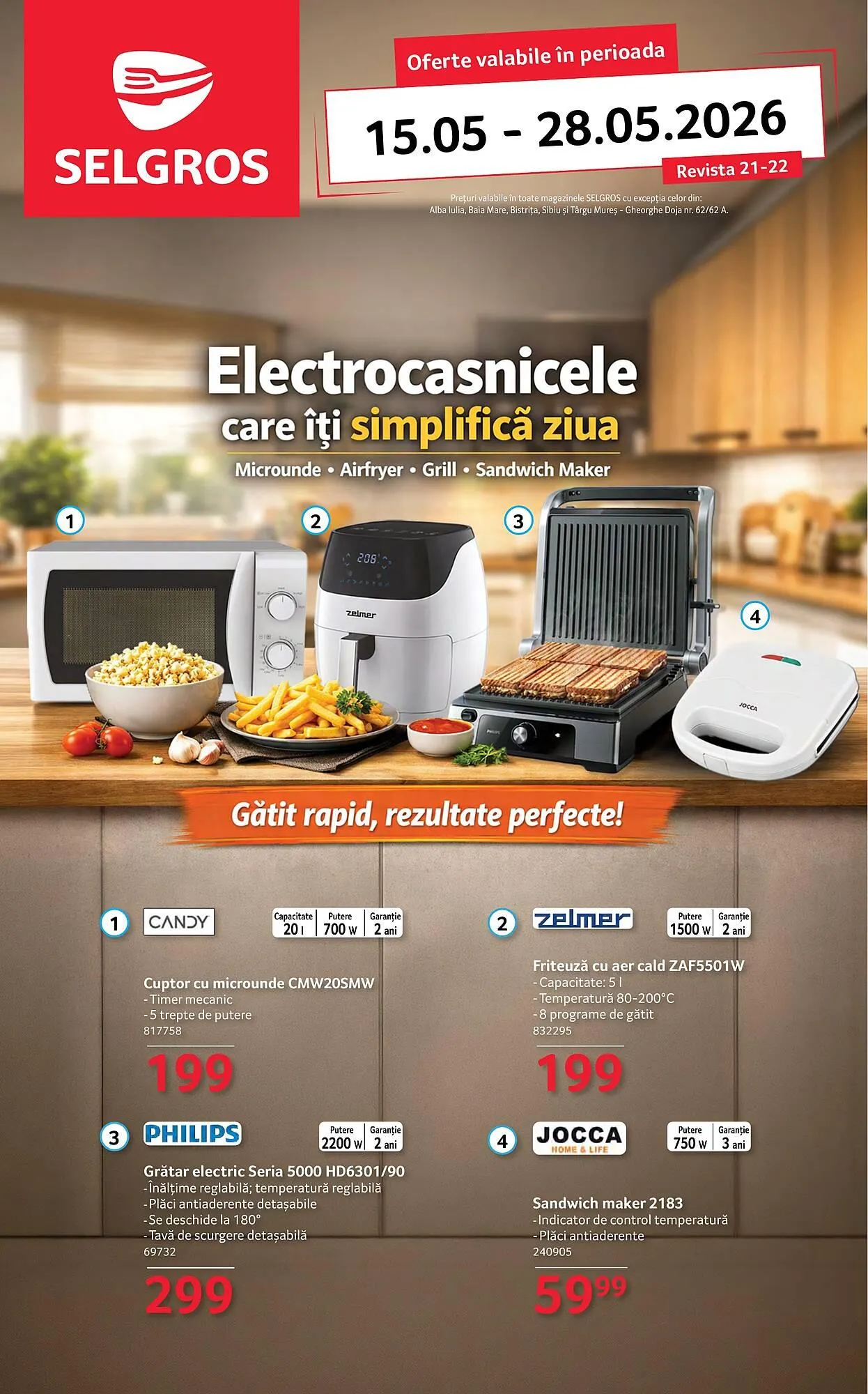 Catalog Catalog Selgros de la 15 mai până la 28 mai 2026 - Revista Pagina 1