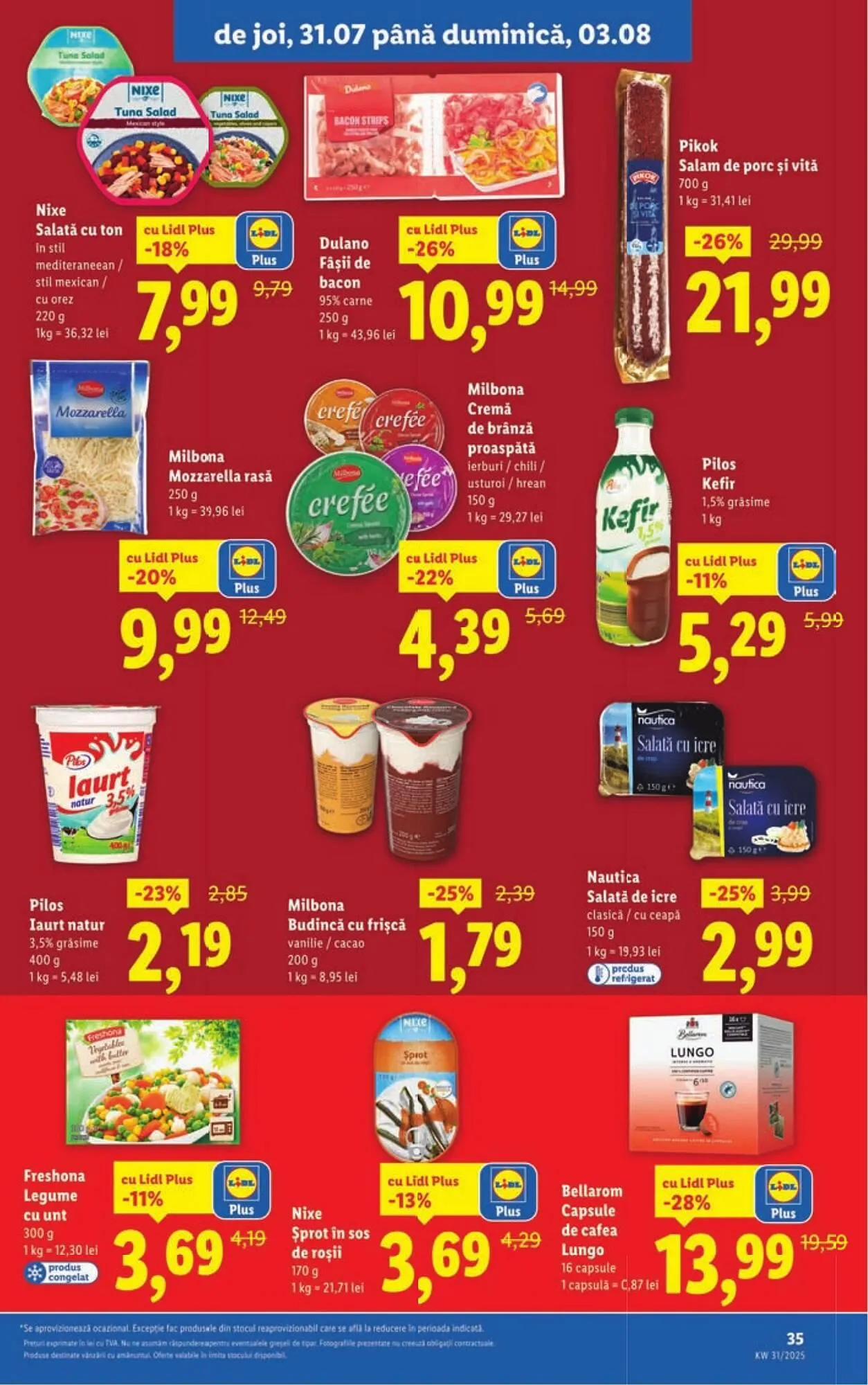 Catalog Catalog Lidl de la 28 iulie până la 3 august 2025 - Revista Pagina 35