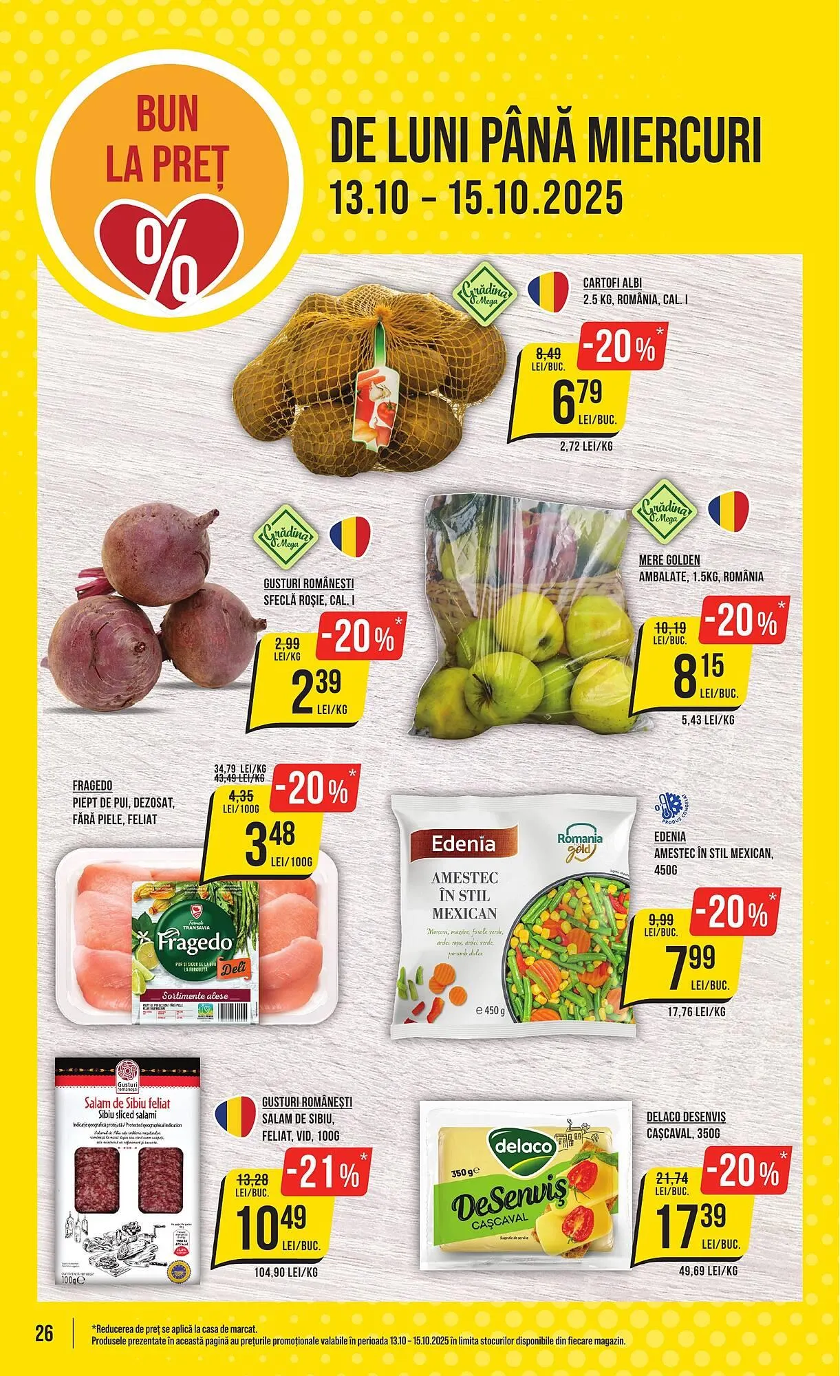 Catalog Catalog Mega Image de la 9 octombrie până la 15 octombrie 2025 - Revista Pagina 26