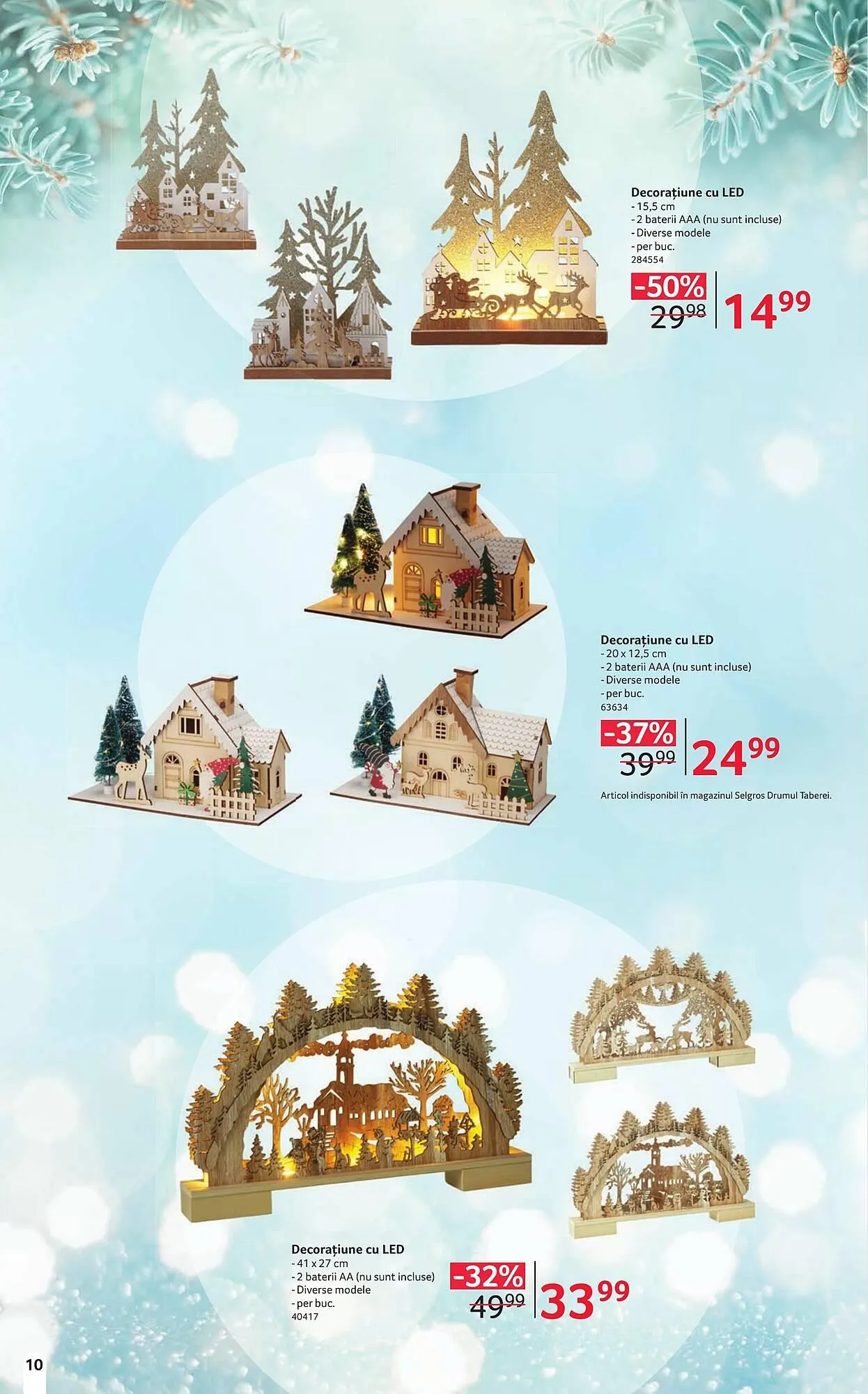 Catalog Catalog Selgros de la 6 decembrie până la 24 decembrie 2025 - Revista Pagina 10