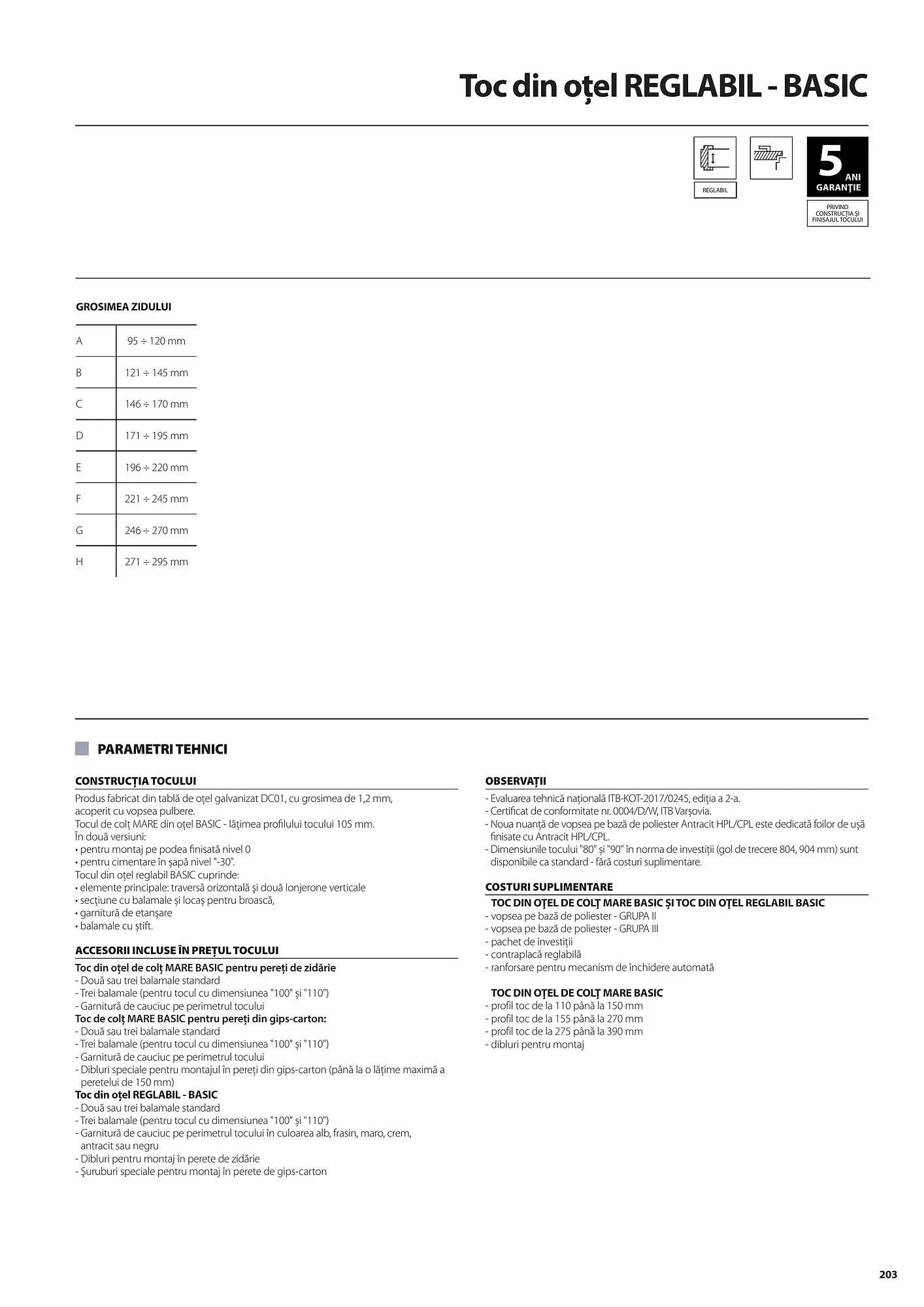 Catalog Usi 365 catalog de la 8 ianuarie până la 31 decembrie 2025 - Revista Pagina 203