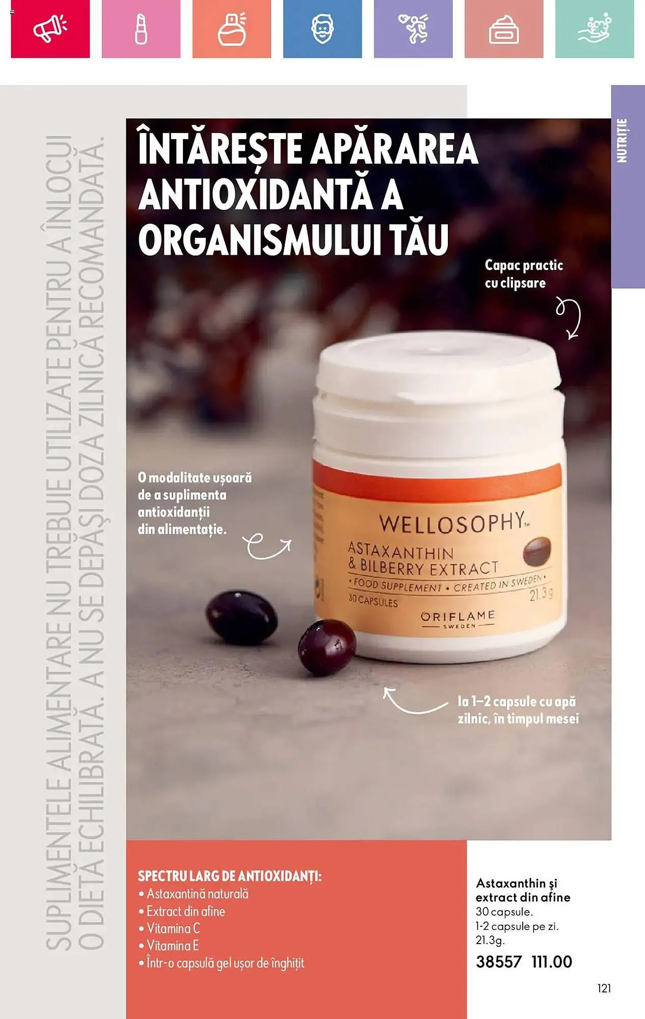 Catalog Catalog Oriflame de la 26 iulie până la 19 august 2025 - Revista Pagina 121