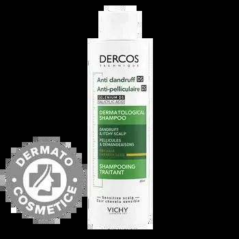 Sampon anti-matreata pentru par uscat Dercos, 200ml, Vichy