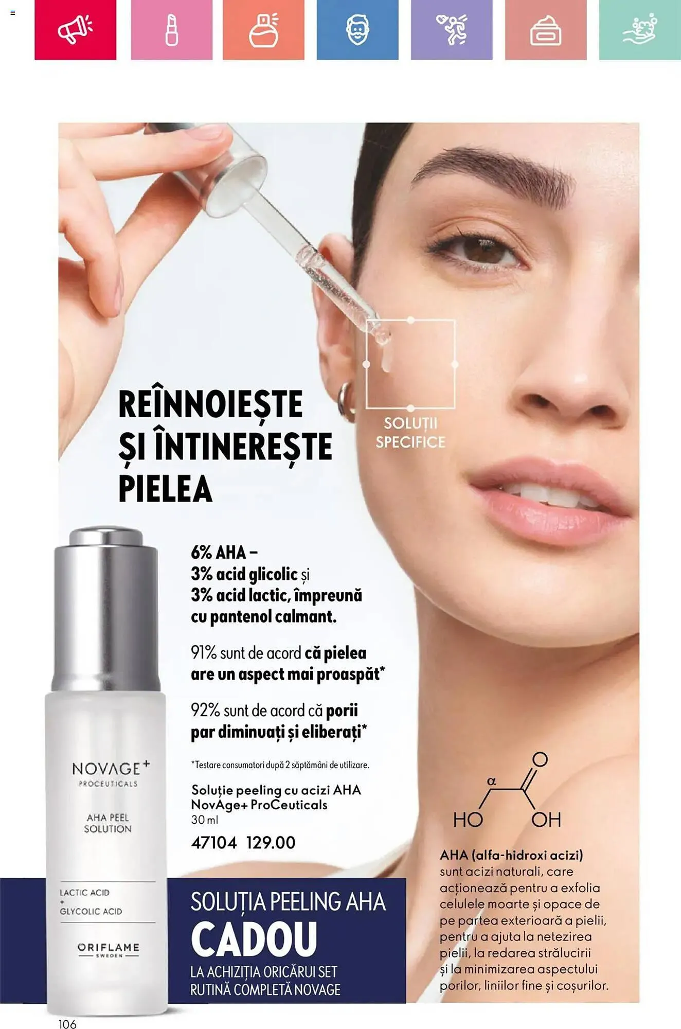 Catalog Catalog Oriflame de la 15 iunie până la 5 iulie 2025 - Revista Pagina 106