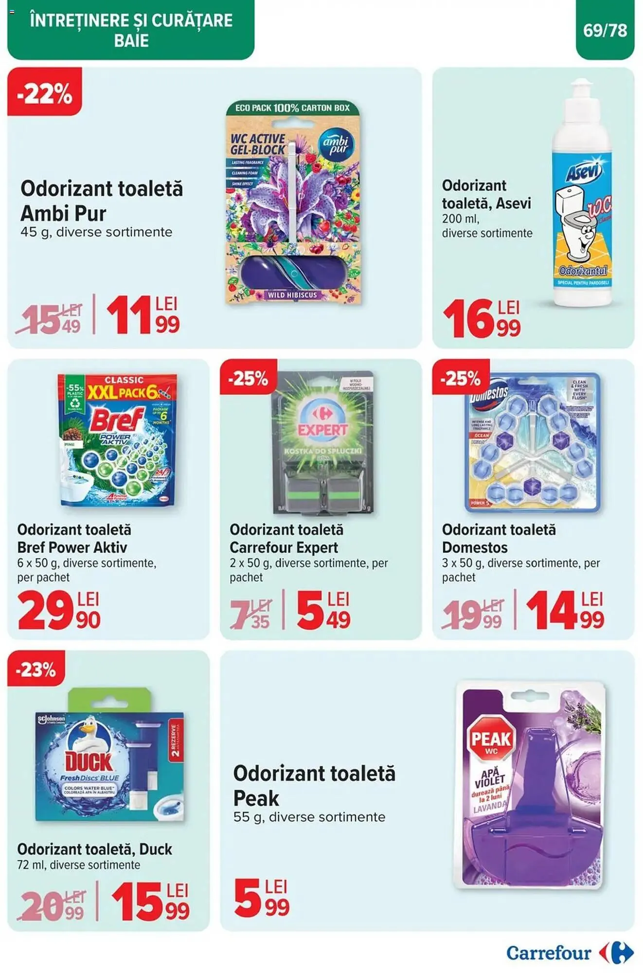 Catalog Catalog Carrefour de la 26 martie până la 1 aprilie 2025 - Revista Pagina 70