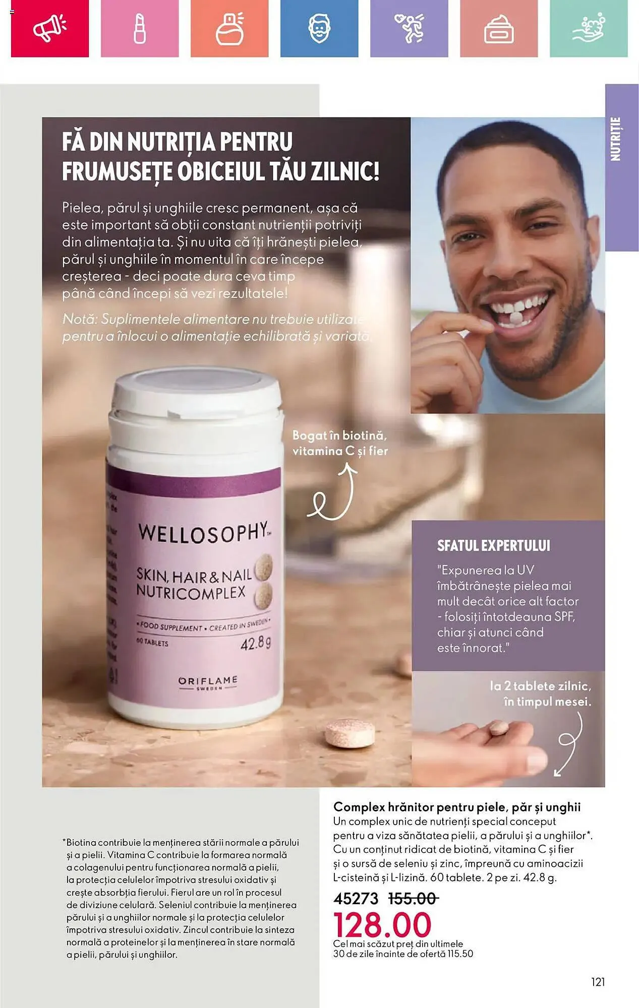 Catalog Catalog Oriflame de la 25 mai până la 14 iunie 2025 - Revista Pagina 121