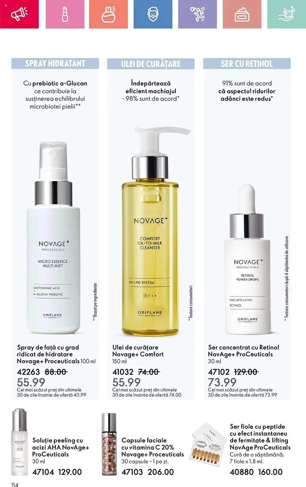 Catalog Catalog Oriflame de la 26 iulie până la 19 august 2025 - Revista Pagina 114