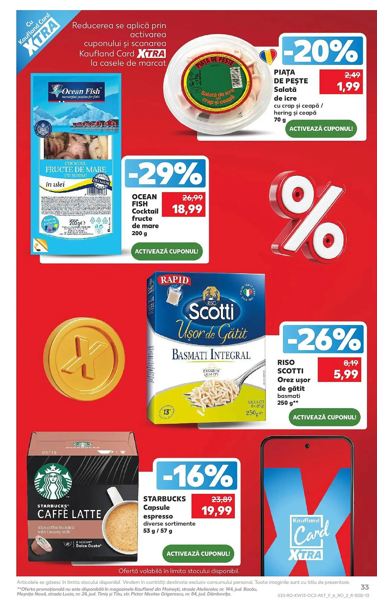 Catalog Catalog Kaufland de la 25 martie până la 31 martie 2026 - Revista Pagina 33