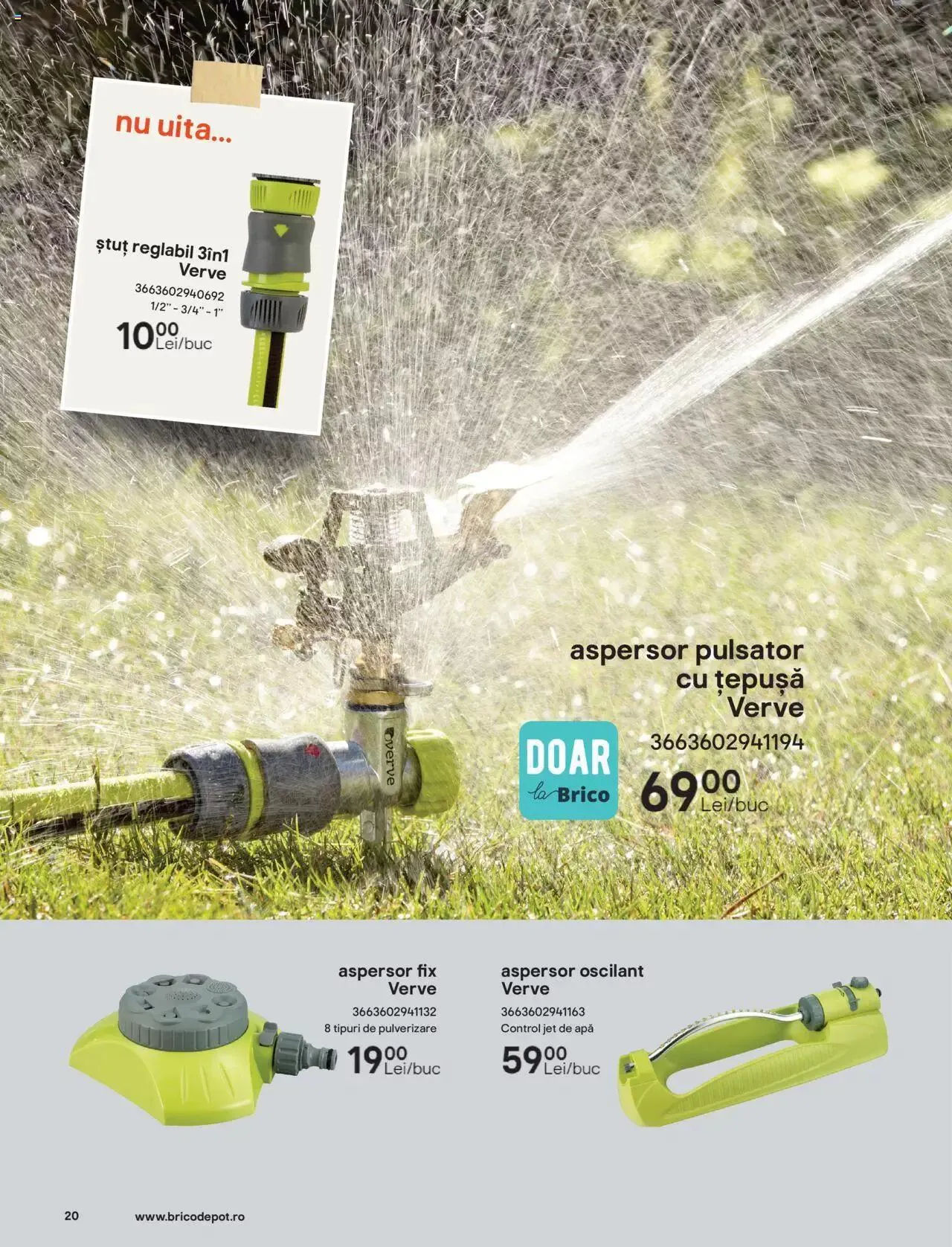 Catalog Brico Depot catalog - Grădină de la 7 aprilie până la 30 septembrie 2023 - Revista Pagina 20