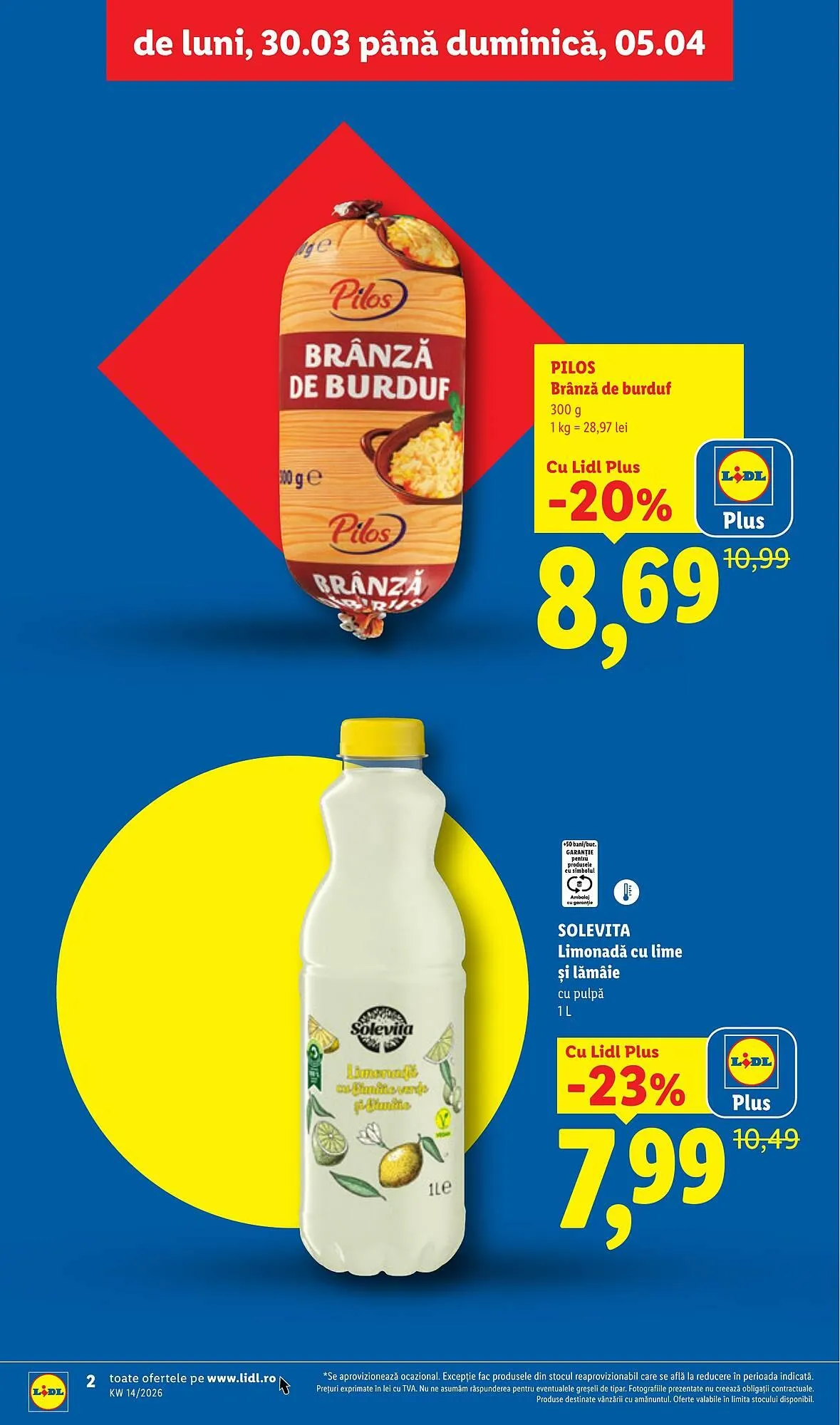Catalog Catalog Lidl de la 30 martie până la 5 aprilie 2026 - Revista Pagina 2